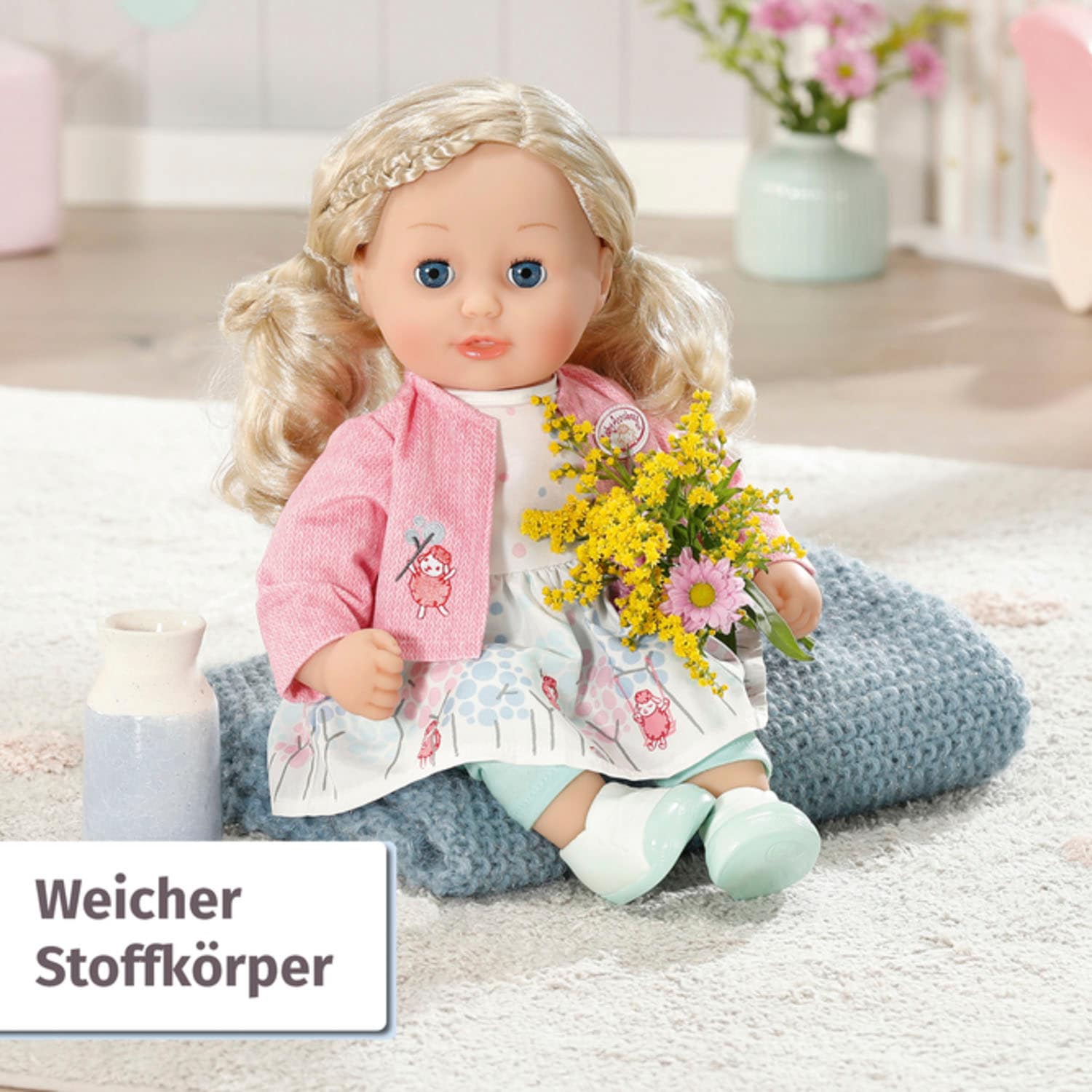 Baby Annabell Stehpuppe »Little Sophia, 36 cm«, mit Schlafaugen