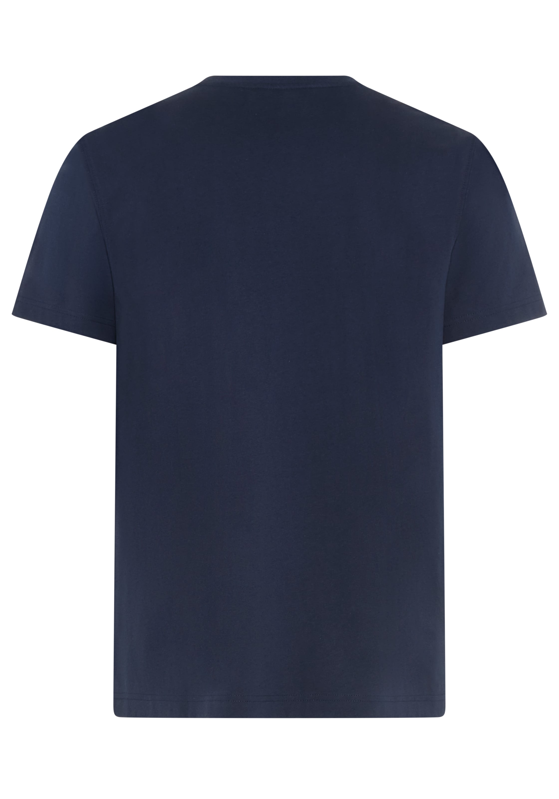 DELMAO Rundhalsshirt »Neue Kollektion!« normale Passform, kurzarm, bedruckt, mit Rundhalsausschnitt