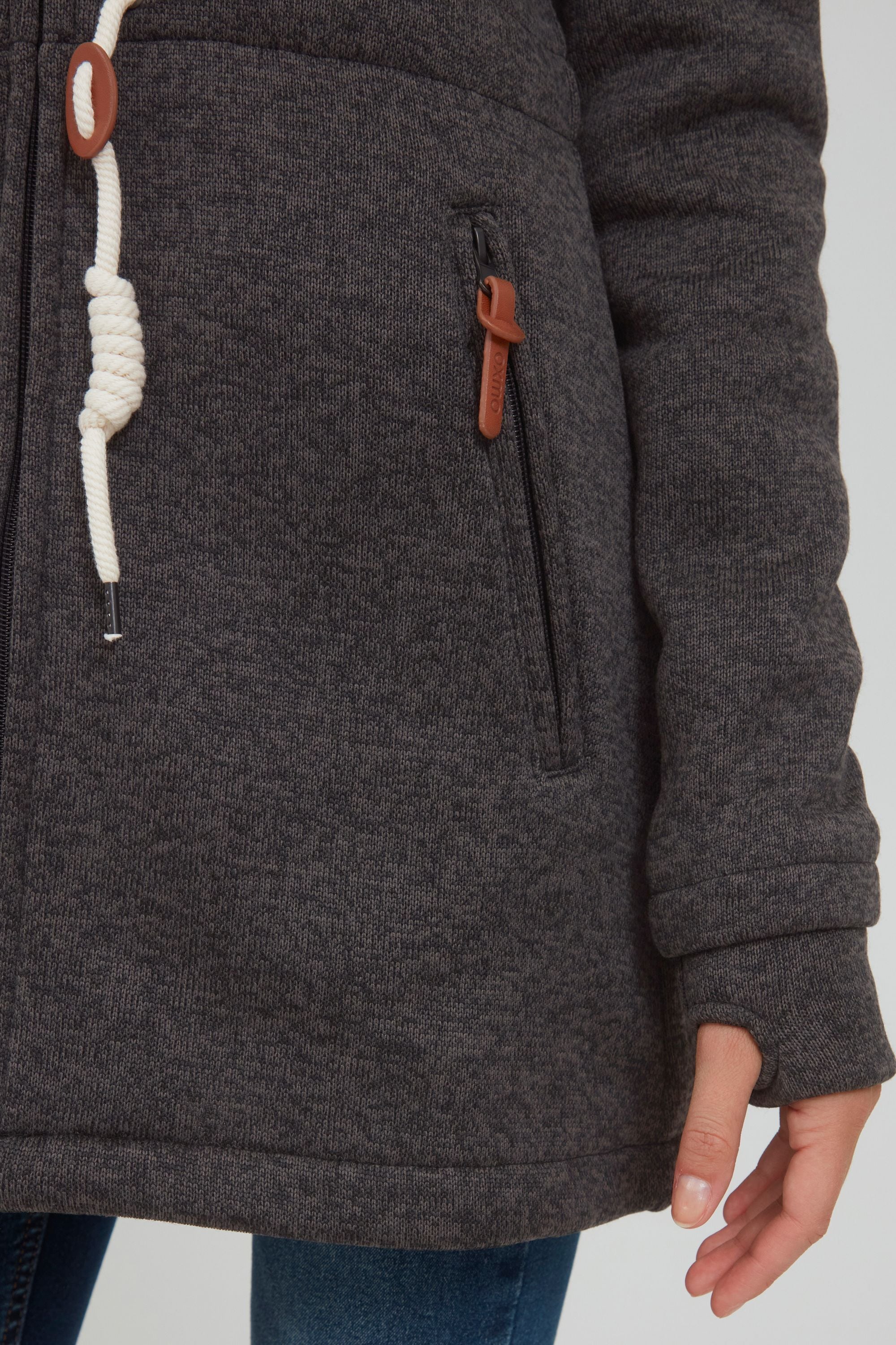 OXMO Strickfleecejacke »Strickfleecejacke OXThora«