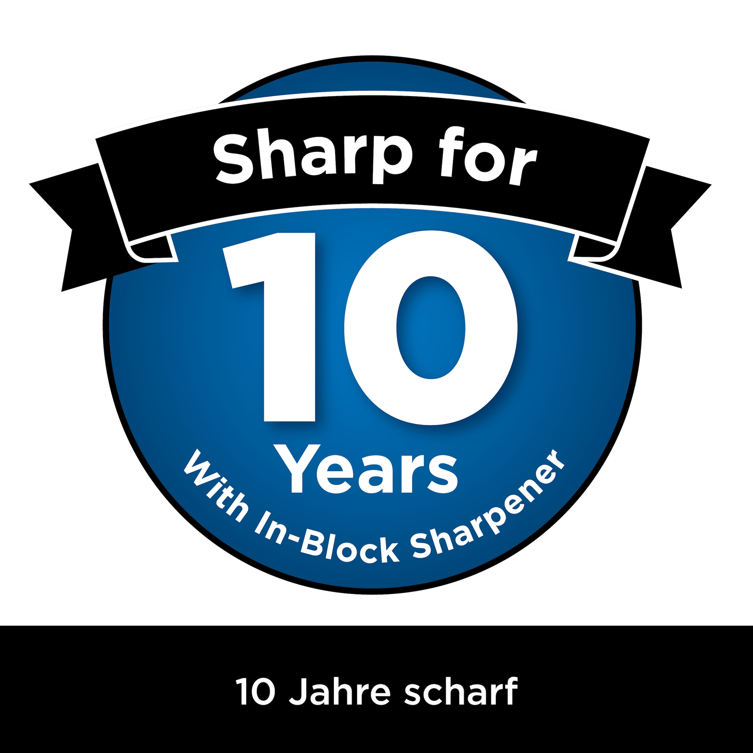 NINJA Messerblock »Ninja StaySharp Messerblock mit integriertem Schleifer K32006EU« 7 Stk. rostfreier deutscher Edelstahl, Präzisionsklingen, integr. Schleifer