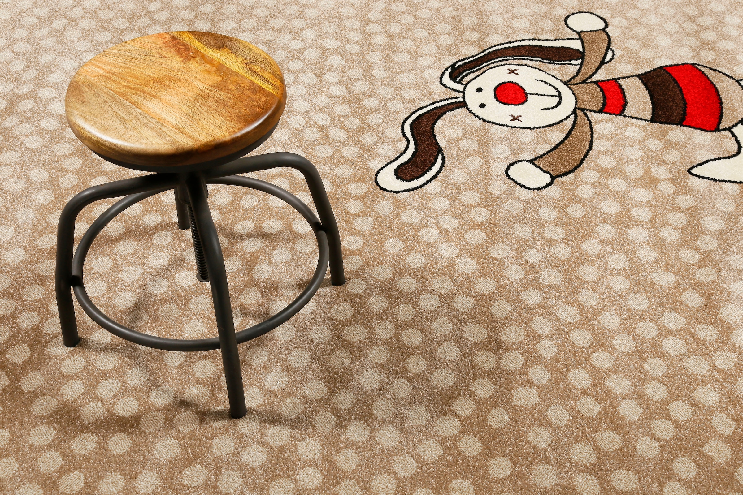 Sigikid Kinderteppich »Rainbow Rabbit« rechteckig 13 mm Höhe