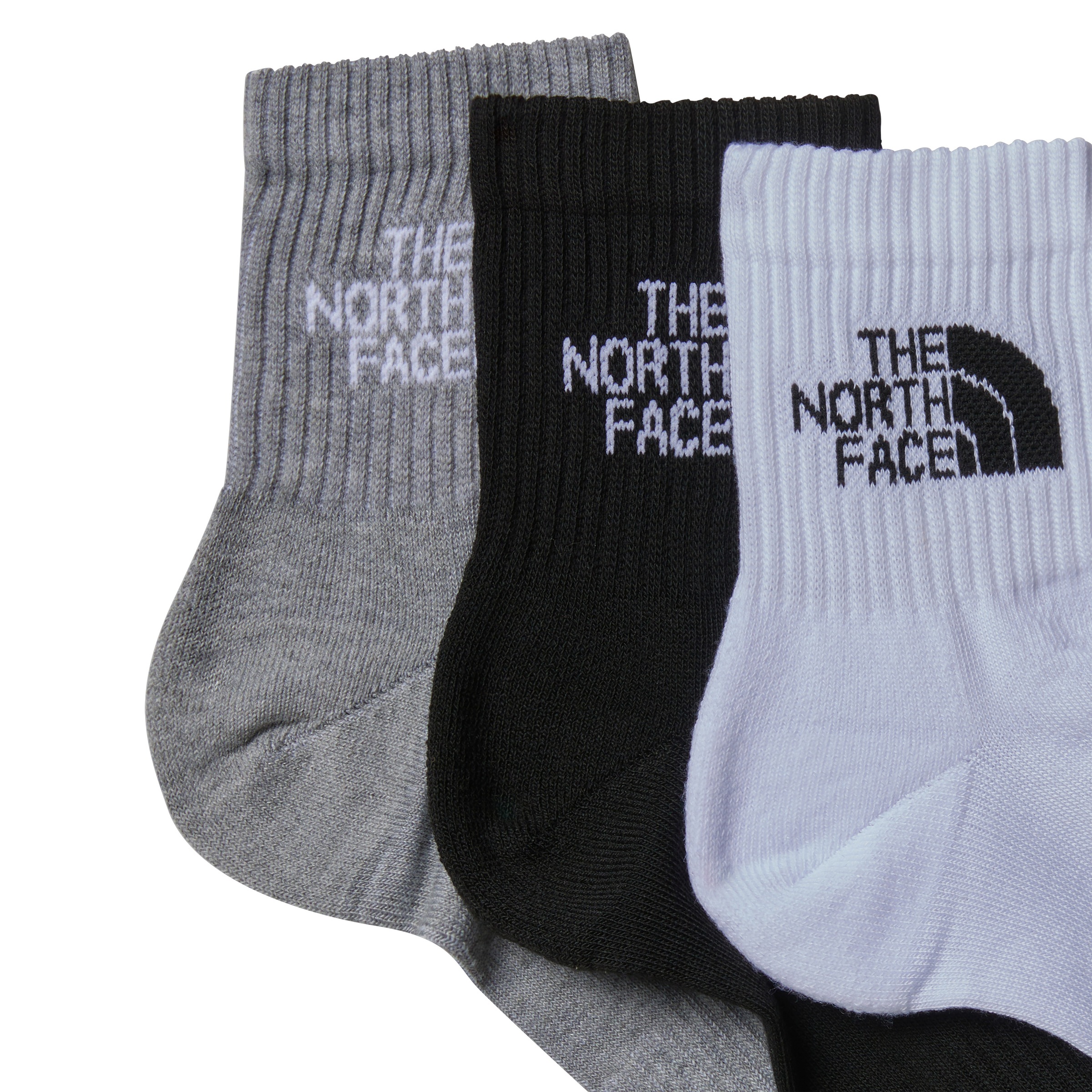 The North Face Sportsocken »MULTI SPORT CUSH QUARTER SOCK 3P«, (Packung, 3 Paar)