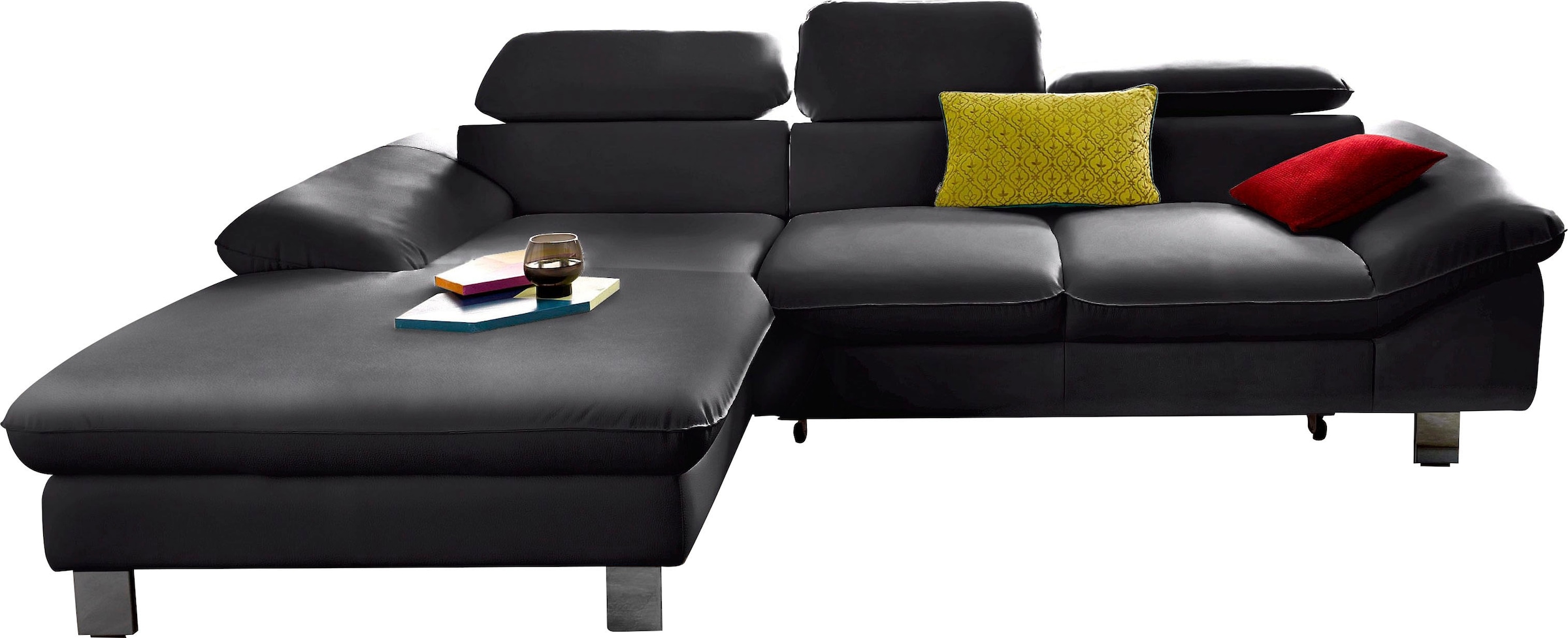 COTTA Ecksofa »Driver L-Form« mit Kopfteilverstellung, wahlweise mit Bettfunktion & Bettkasten