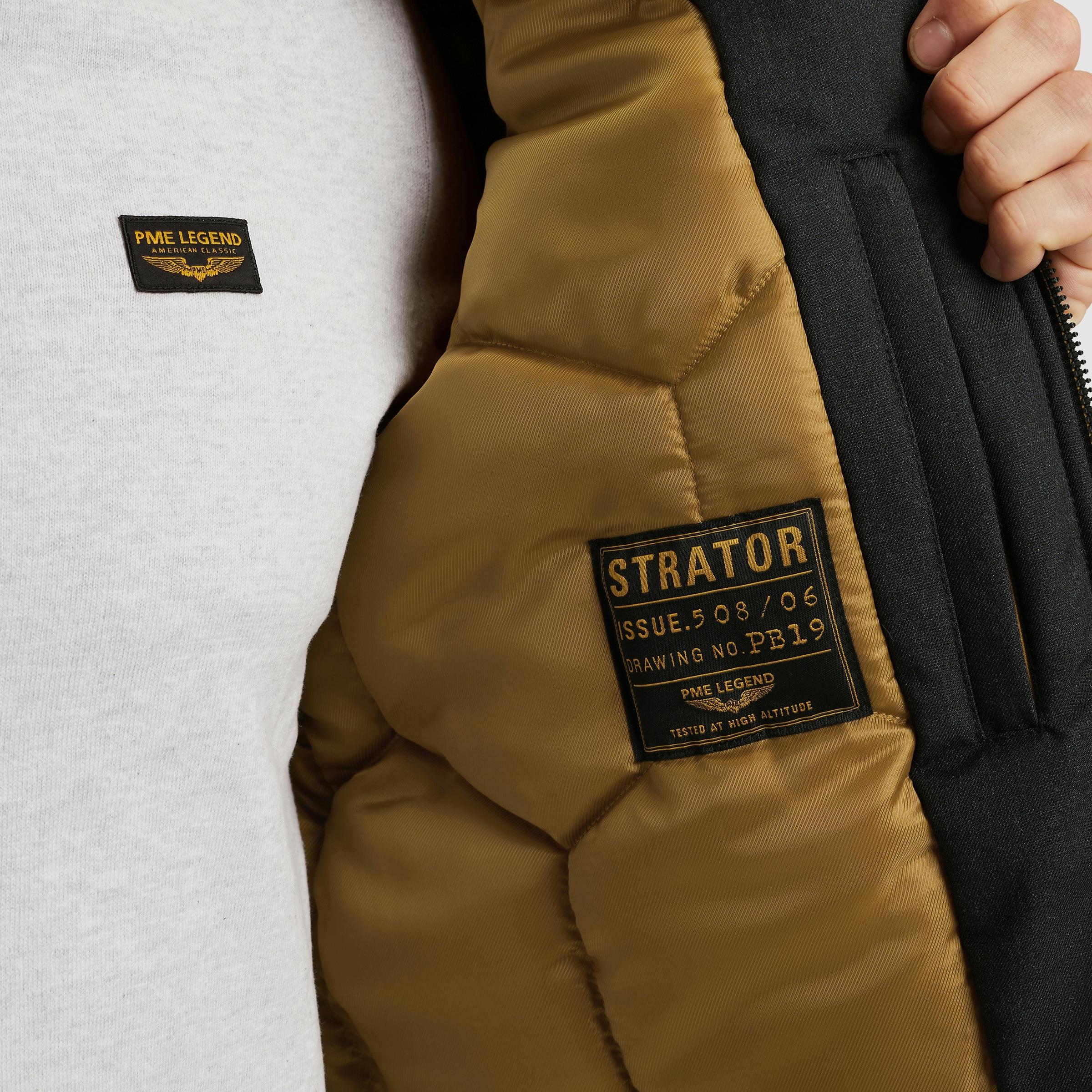 PME LEGEND Winterjacke »STRATOR« mit Kapuze Wasserabweisendes Material