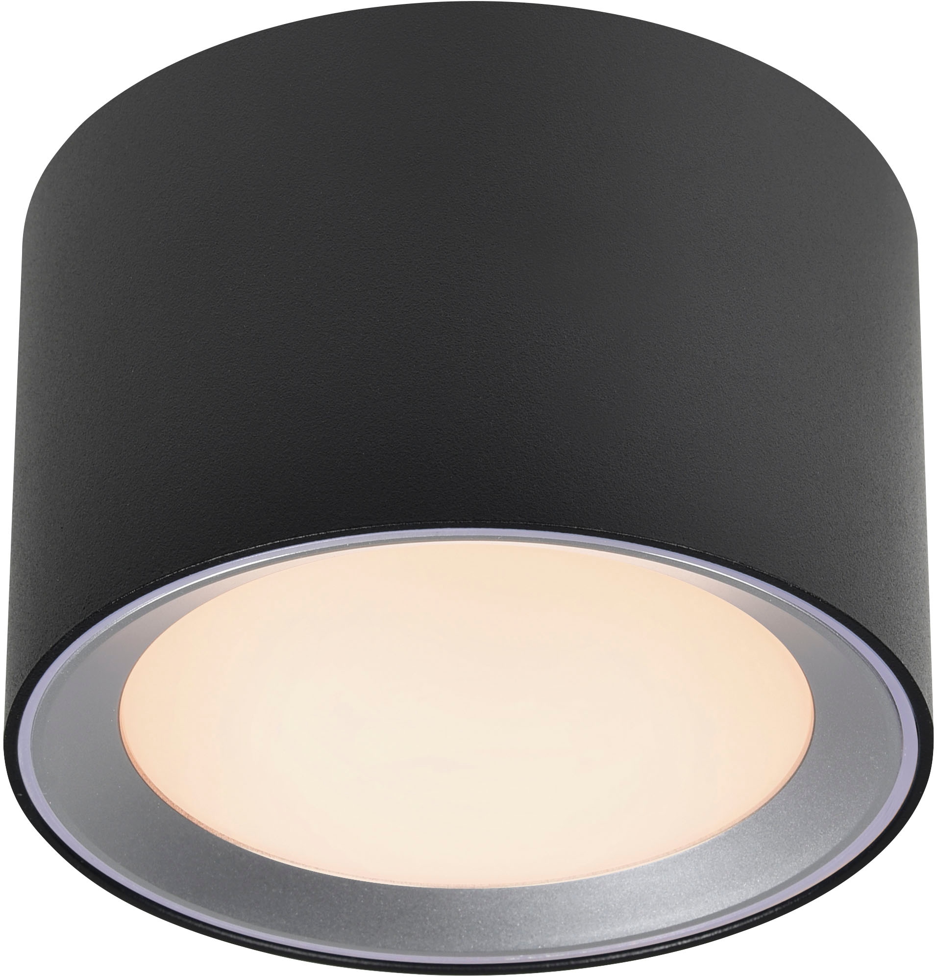 Nordlux LED Deckenleuchte »LANDON«, 3-stufige Moodmaker™-Dimmung am inneren und äußeren Lichtring (inkl. Nachtlicht),  inkl. 6,5 Watt LED
