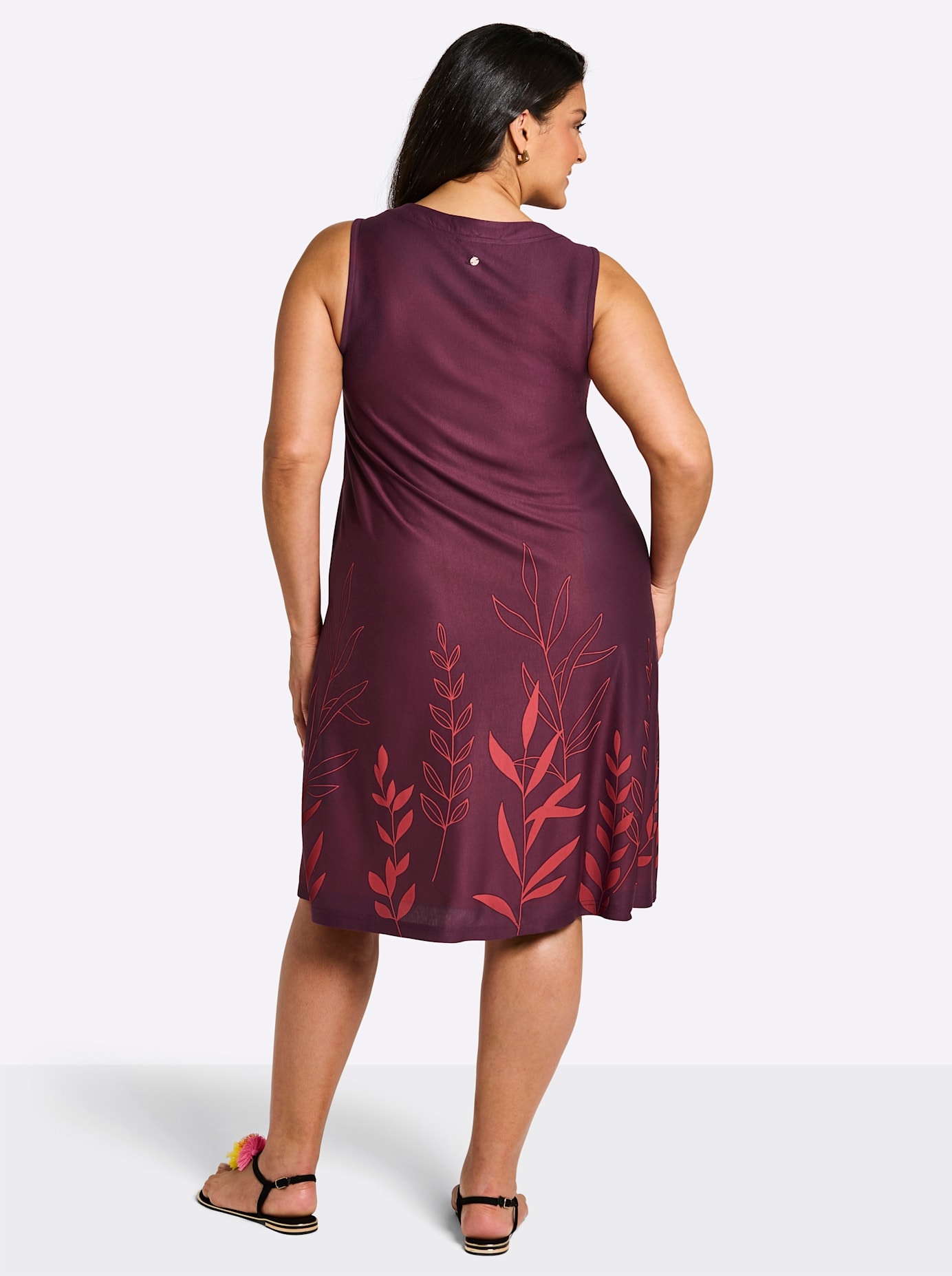 Sheego Jerseykleid »Jersey-Kleid« Ohne Taschen