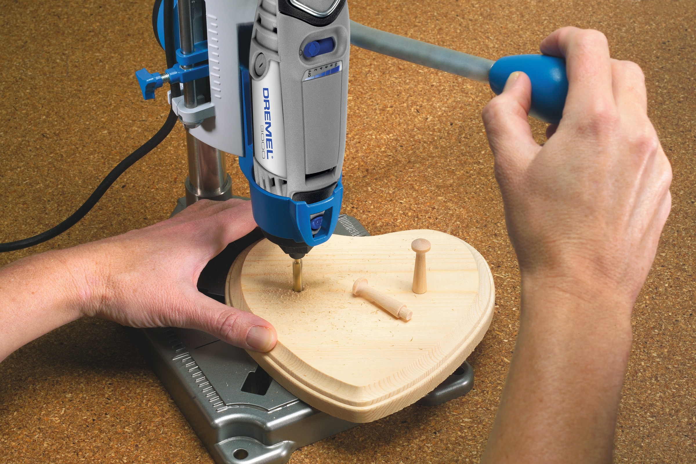 DREMEL Bohrständer »DREMEL® Workstation (220)«, Vorsatzgerät zur besseren Kontrolle