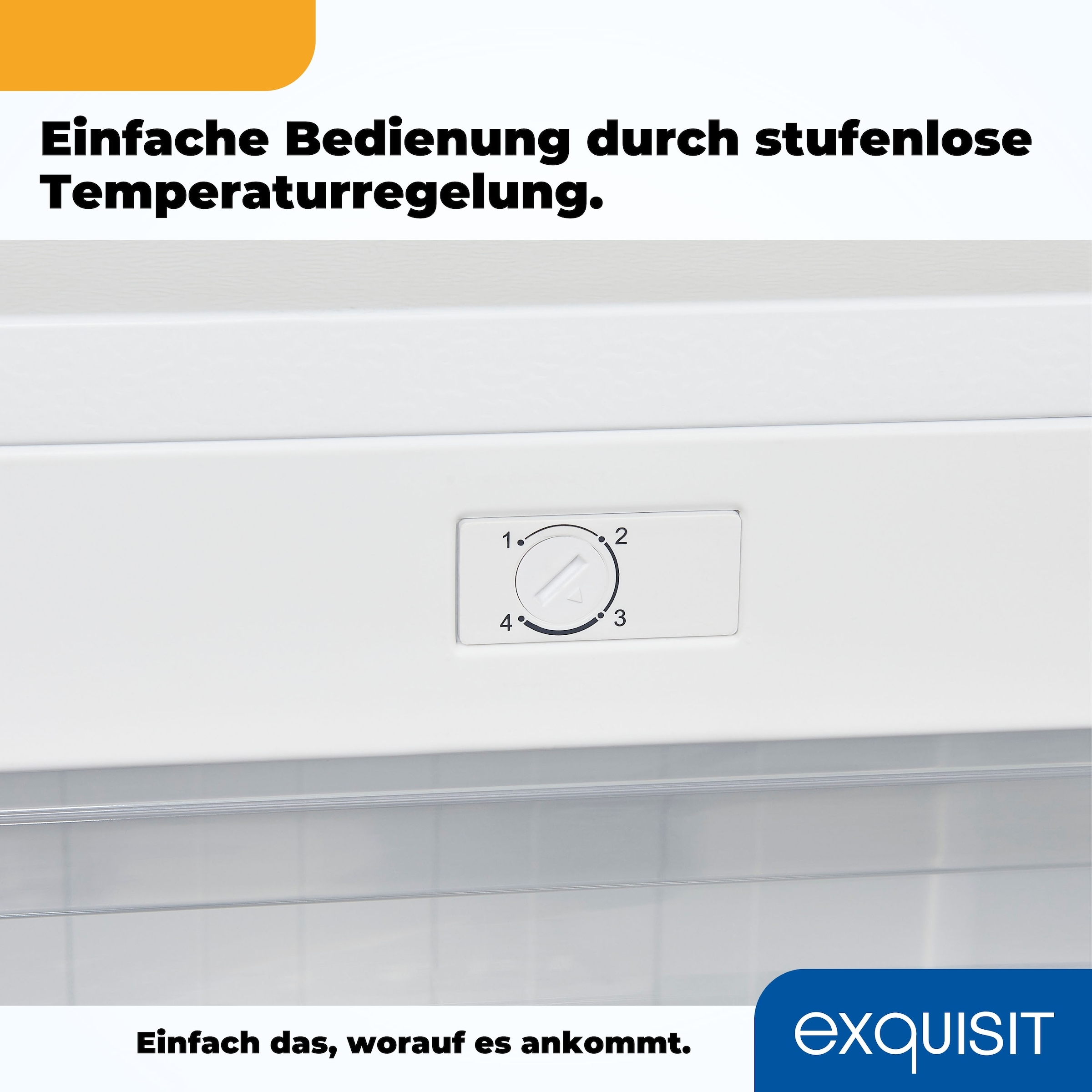 exquisit Gefrierschrank »GS111-330D weiss« 82,5 cm hoch 45,5 cm breit 4*Gefrieren & flexible Gefrierschubladen für maximale Ordnung