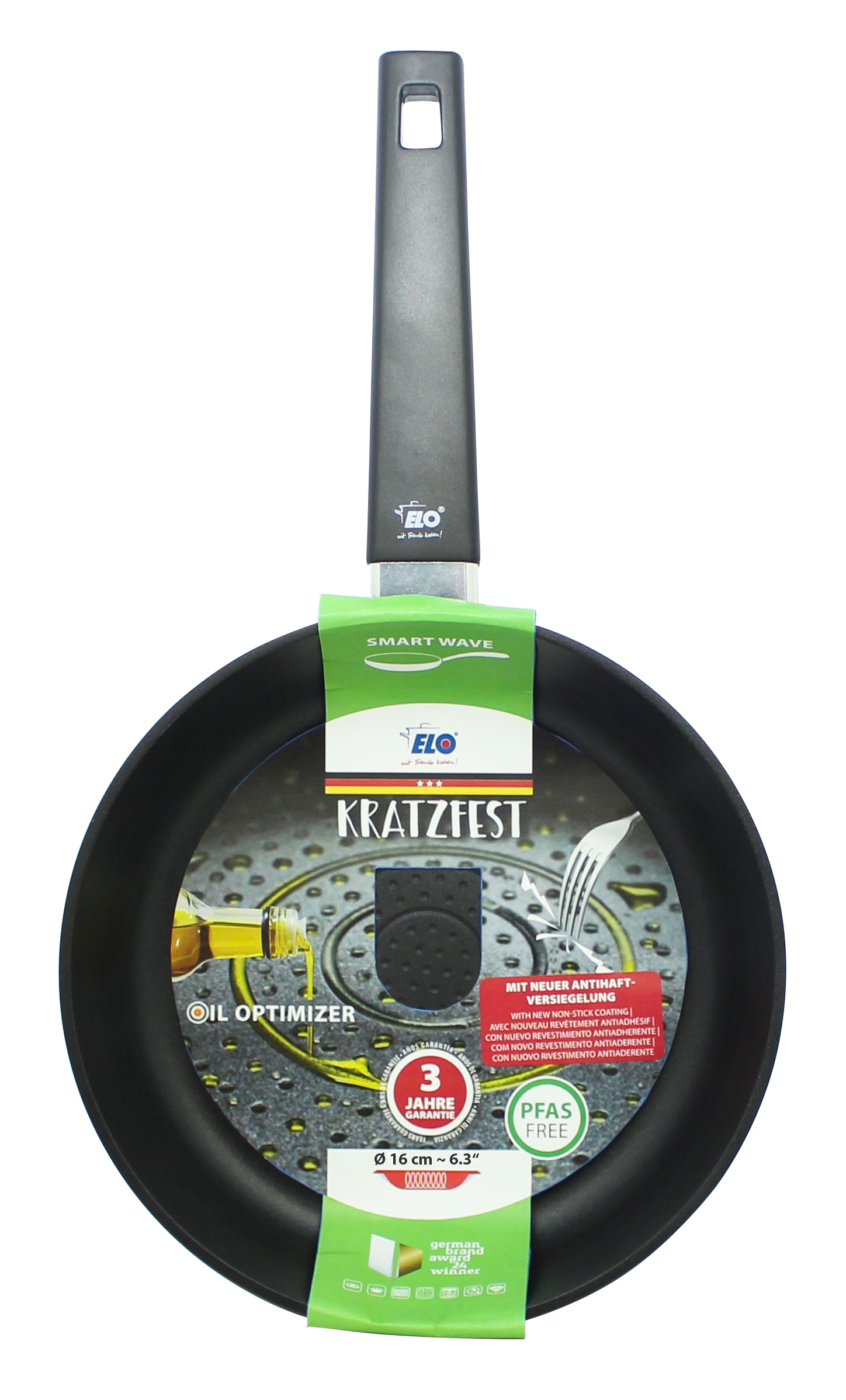 Elo Bratpfanne »Smart Wave« Aluminium 1 Stk. tlg. Für alle Herdarten geeignet, inkl. Induktion