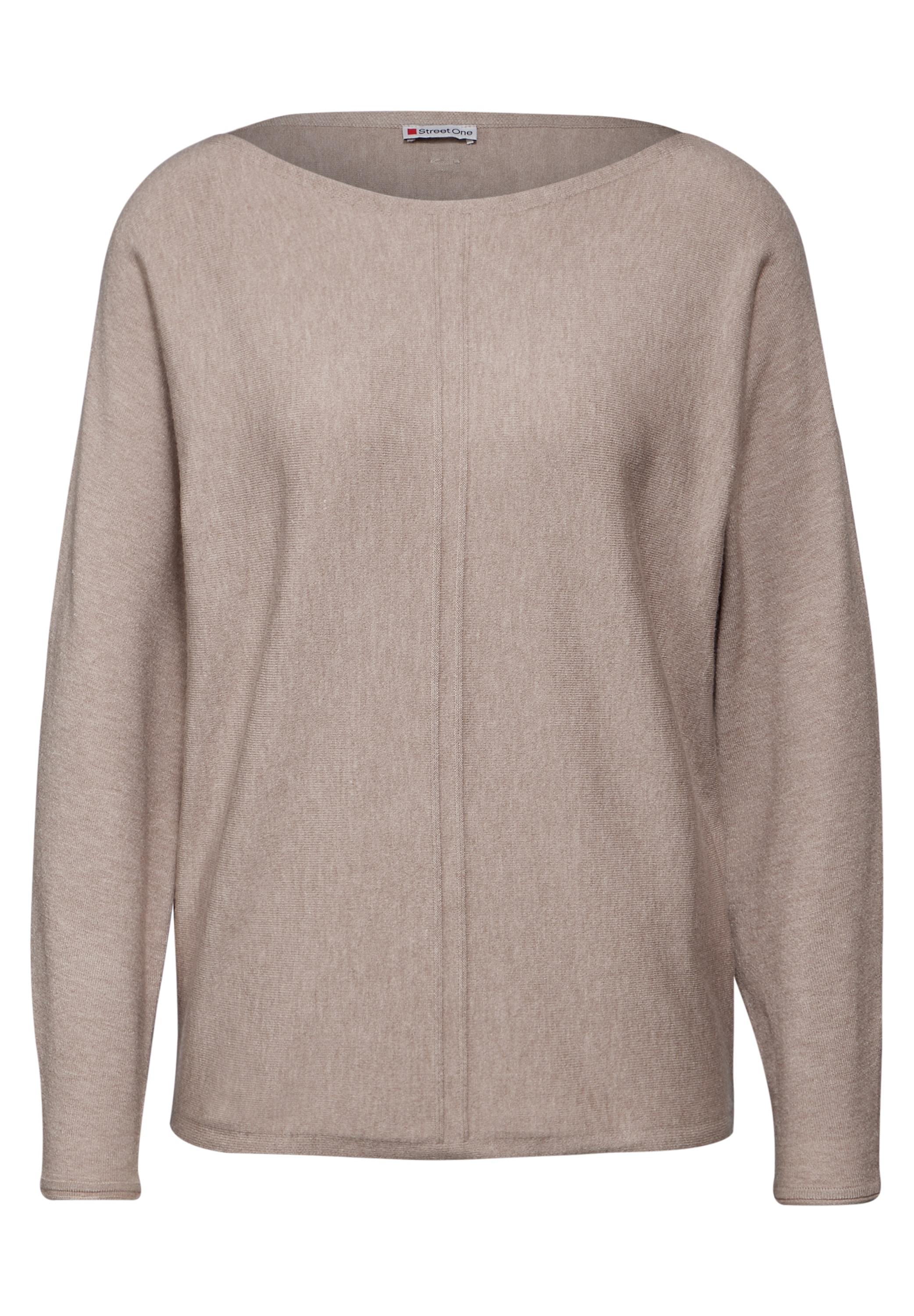 STREET ONE Strickpullover, im Dolman-Stil, mit U-Boot-Ausschnitt