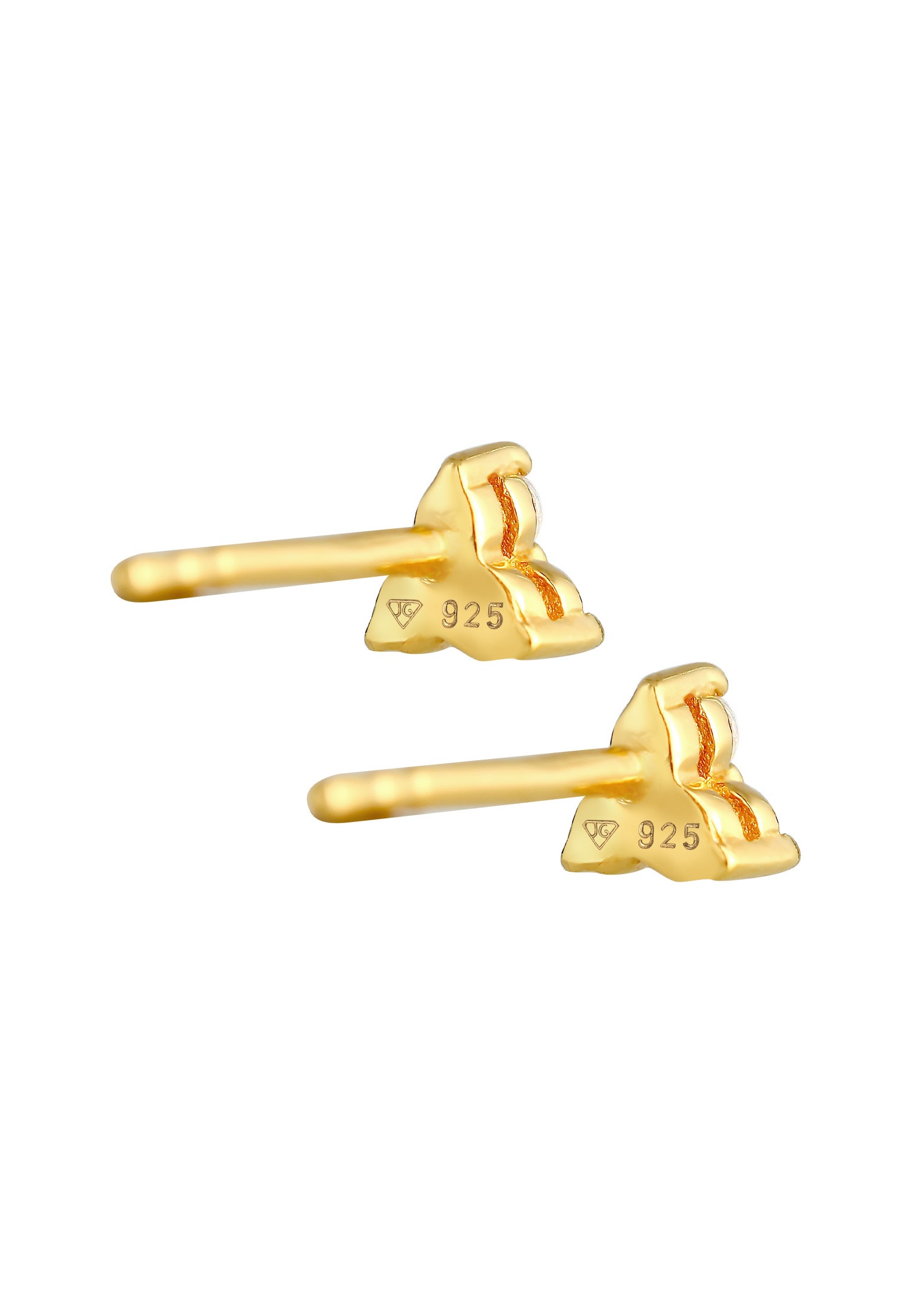 Elli Paar Ohrstecker »Ohrringe Stecker Dreieck Zirkonia 925 Silber«