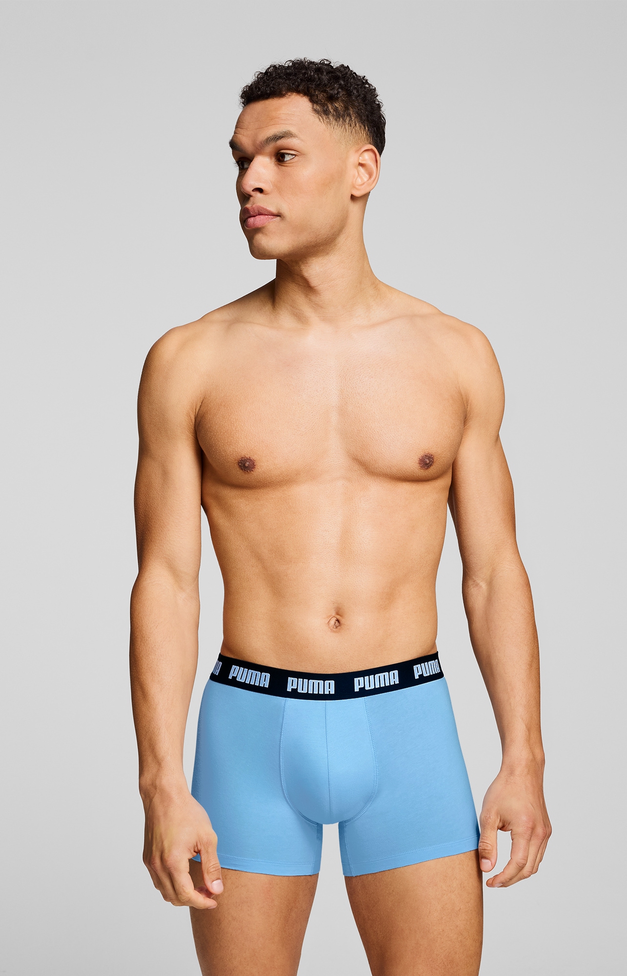 PUMA Boxershorts »PUMA MEN EVERYDAY BOXERS 3P«, (3er Pack), mit Komfortbund