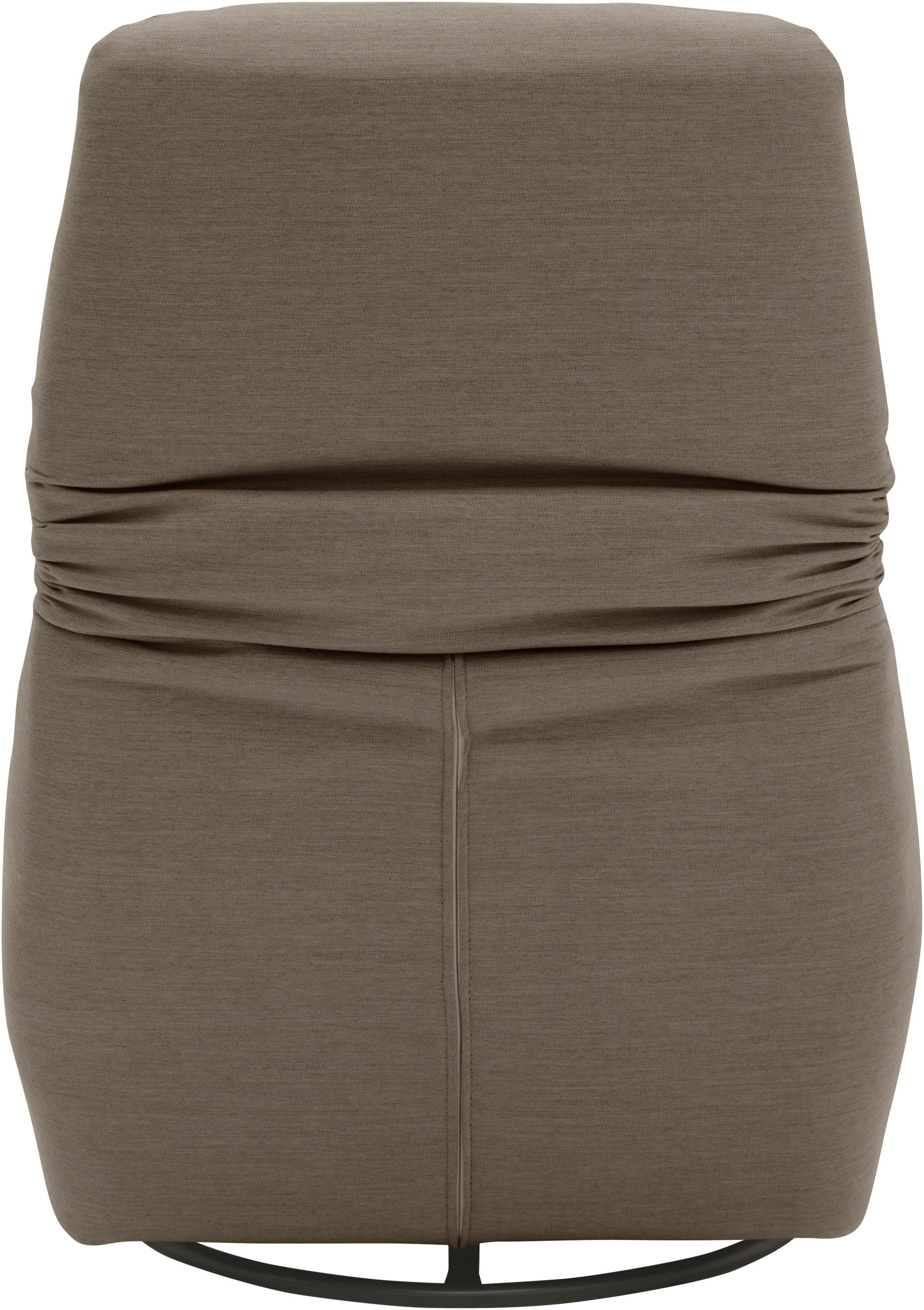 DOMO collection Sessel »Sonner, wahlweise mit Swivelfunktion«, Um 360 Grad drehbar, Rücken aufstellbar, Drehsessel