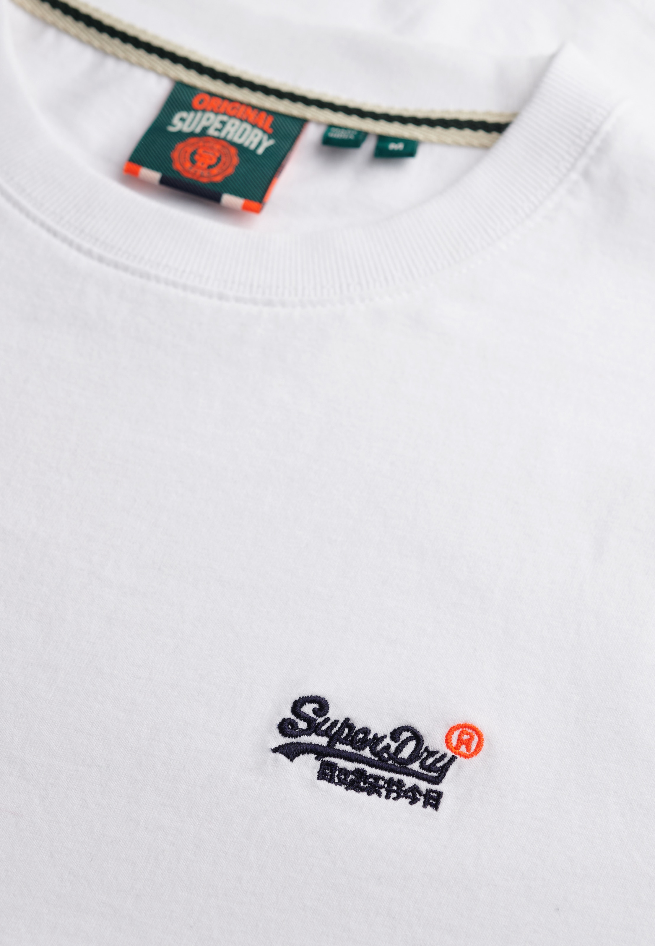 Superdry Rundhalsshirt »ESSENTIAL CONTRAST EMB TEE«