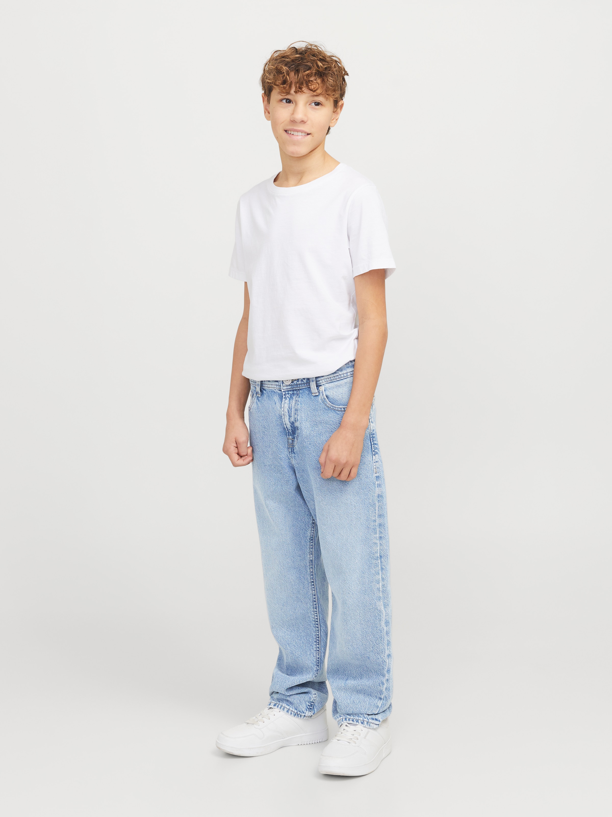 Jack & Jones Junior Relax-fit-Jeans »JJICHRIS JJORIGINAL SQ 855 NOOS JNR«