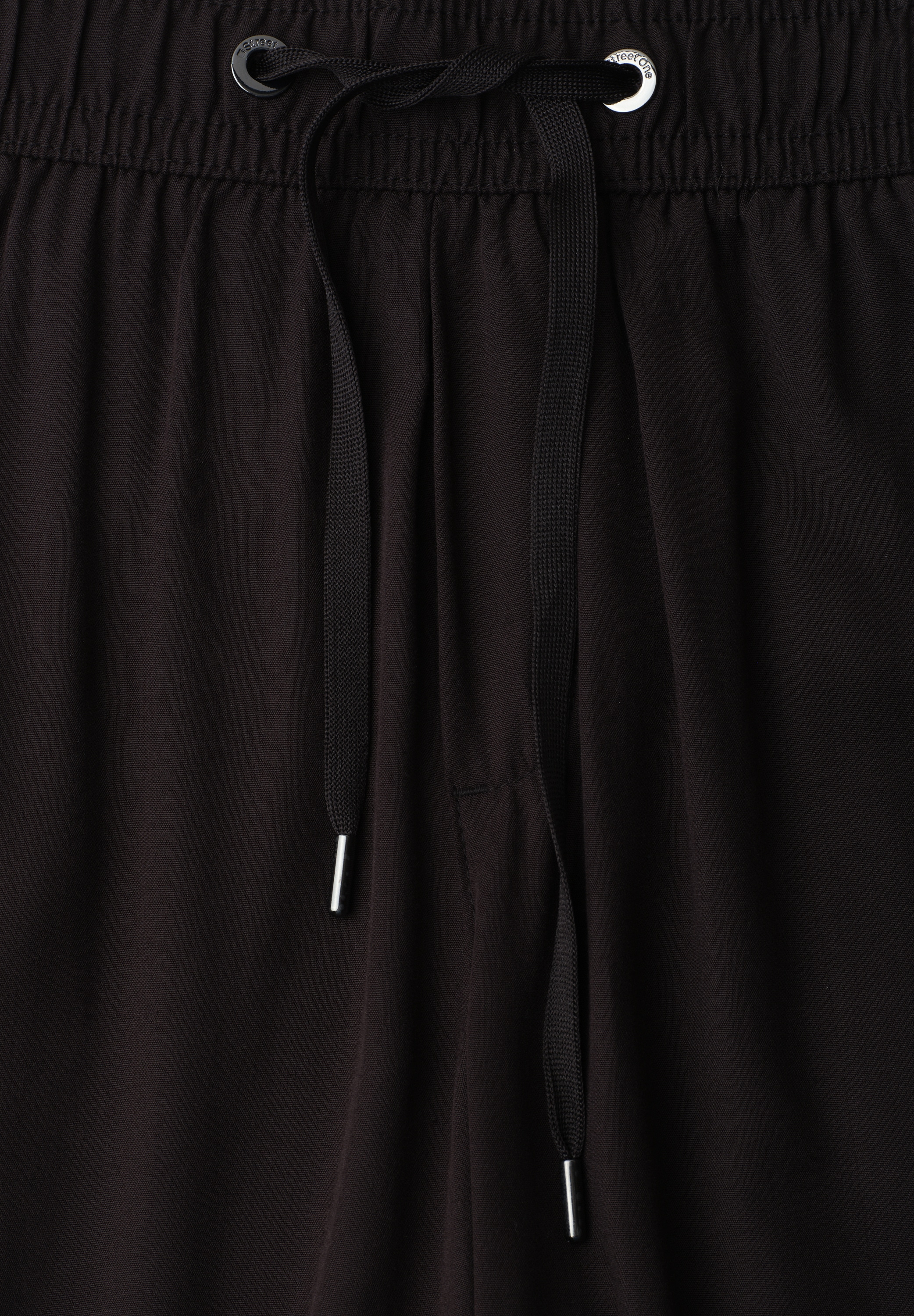 STREET ONE Stoffhose »Style Emee«  3/4-Sommerhose mit elastischem Bund und Tunnelzug