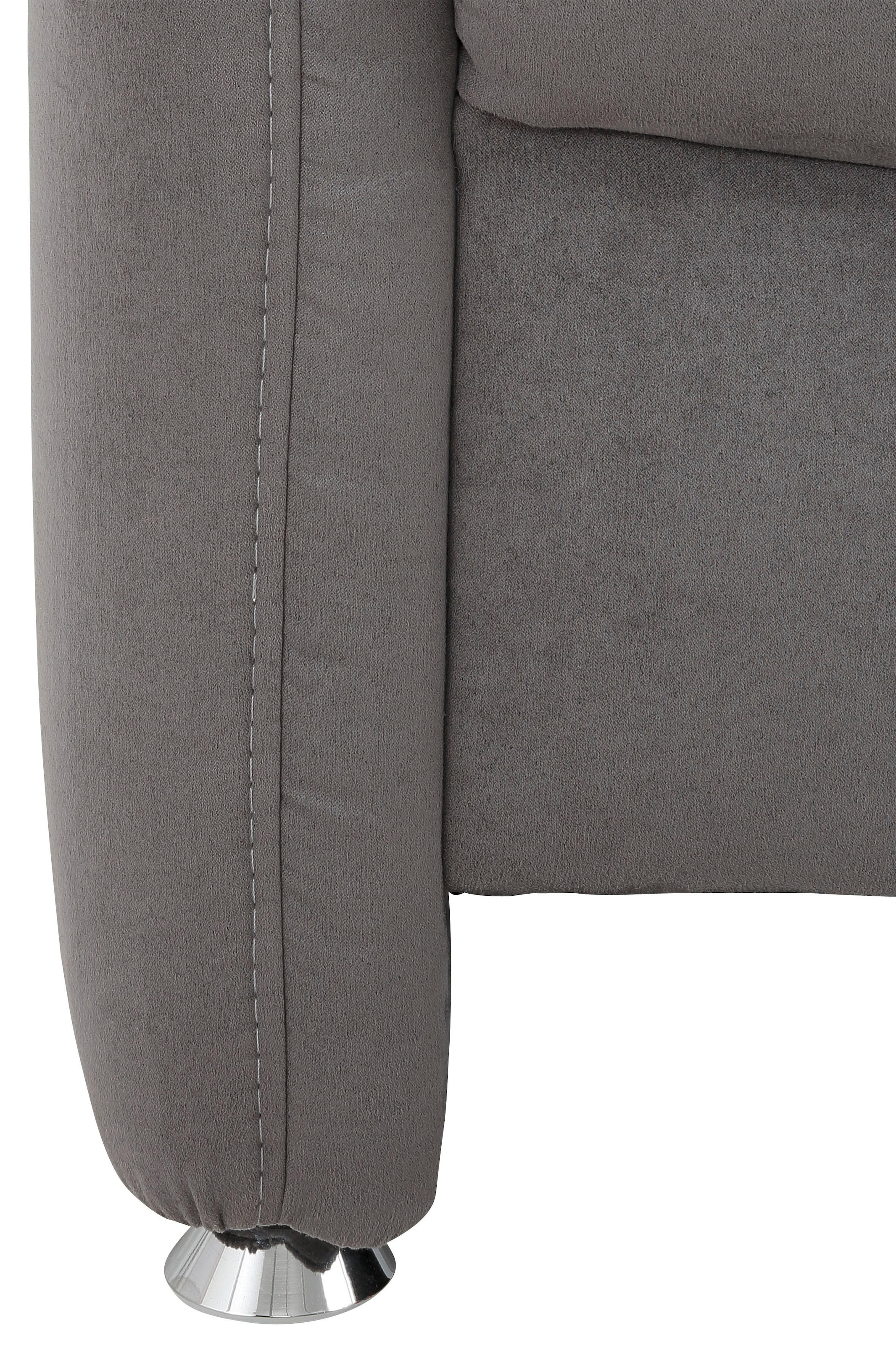 Home affaire 3-Sitzer »Tahoma« mit Armteilverstellung, Federkern