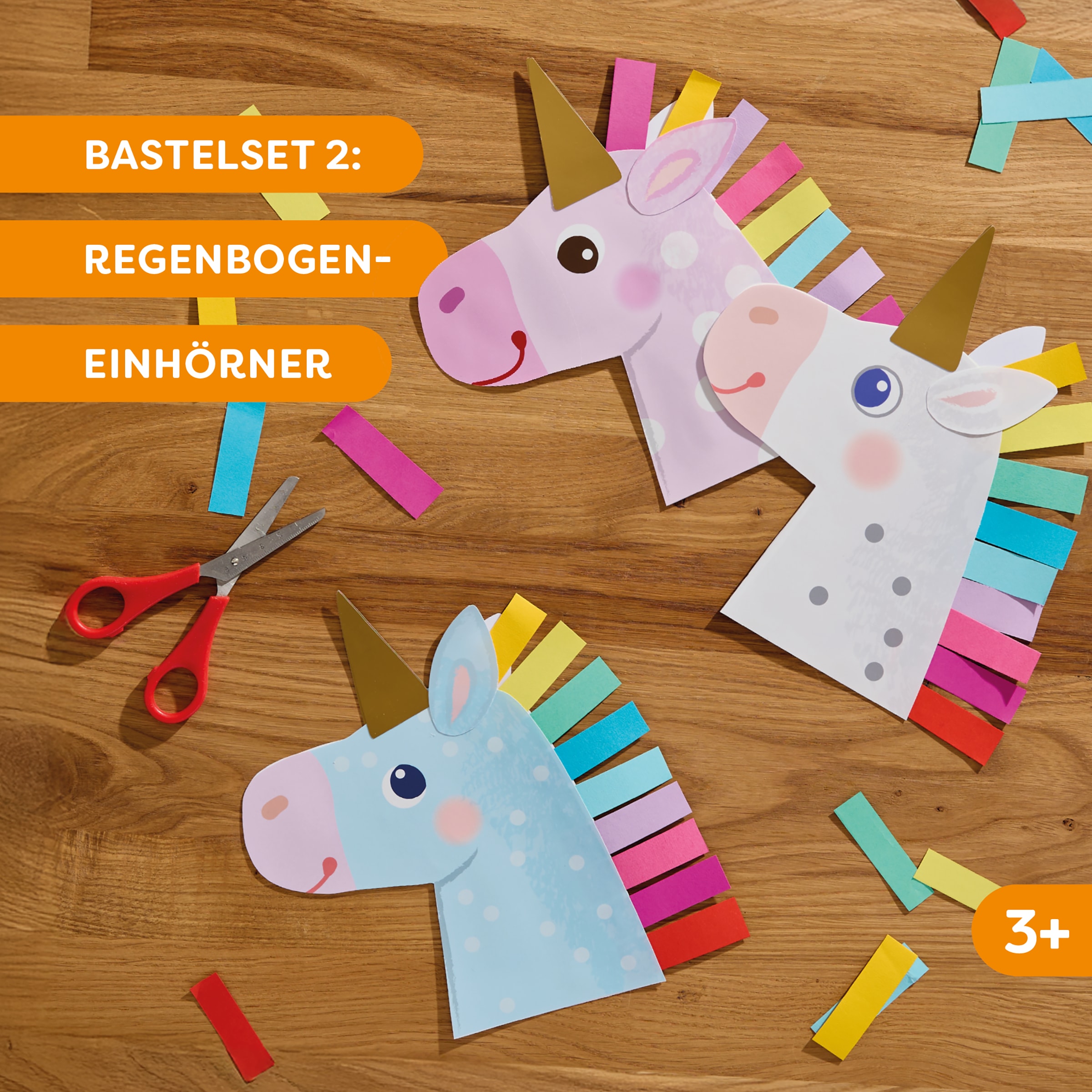 Haba Kreativset »2er Bastelsets Erstes Basteln Einhörner«