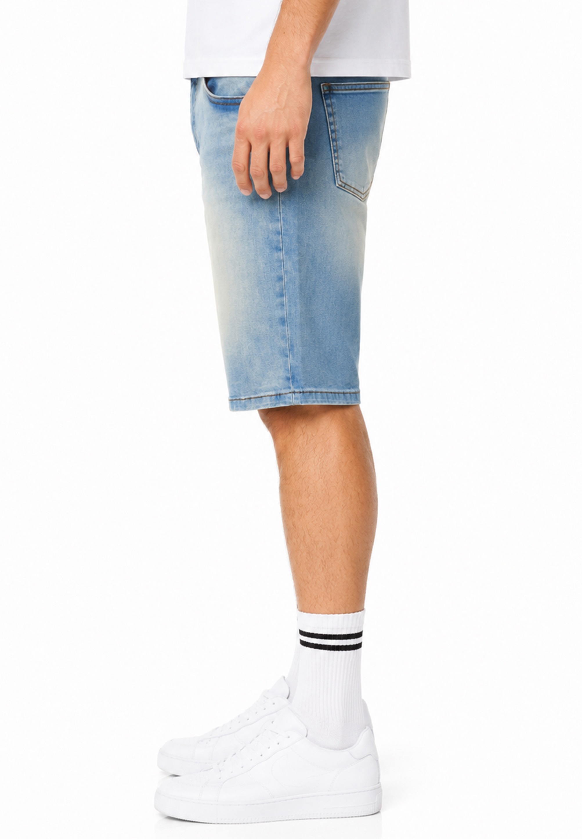 SOULSTAR Shorts »im Baggy-Fit aus 100% Baumwolle für Herren«  Sommer-Shorts Bermuda für Männer mit Elasthan