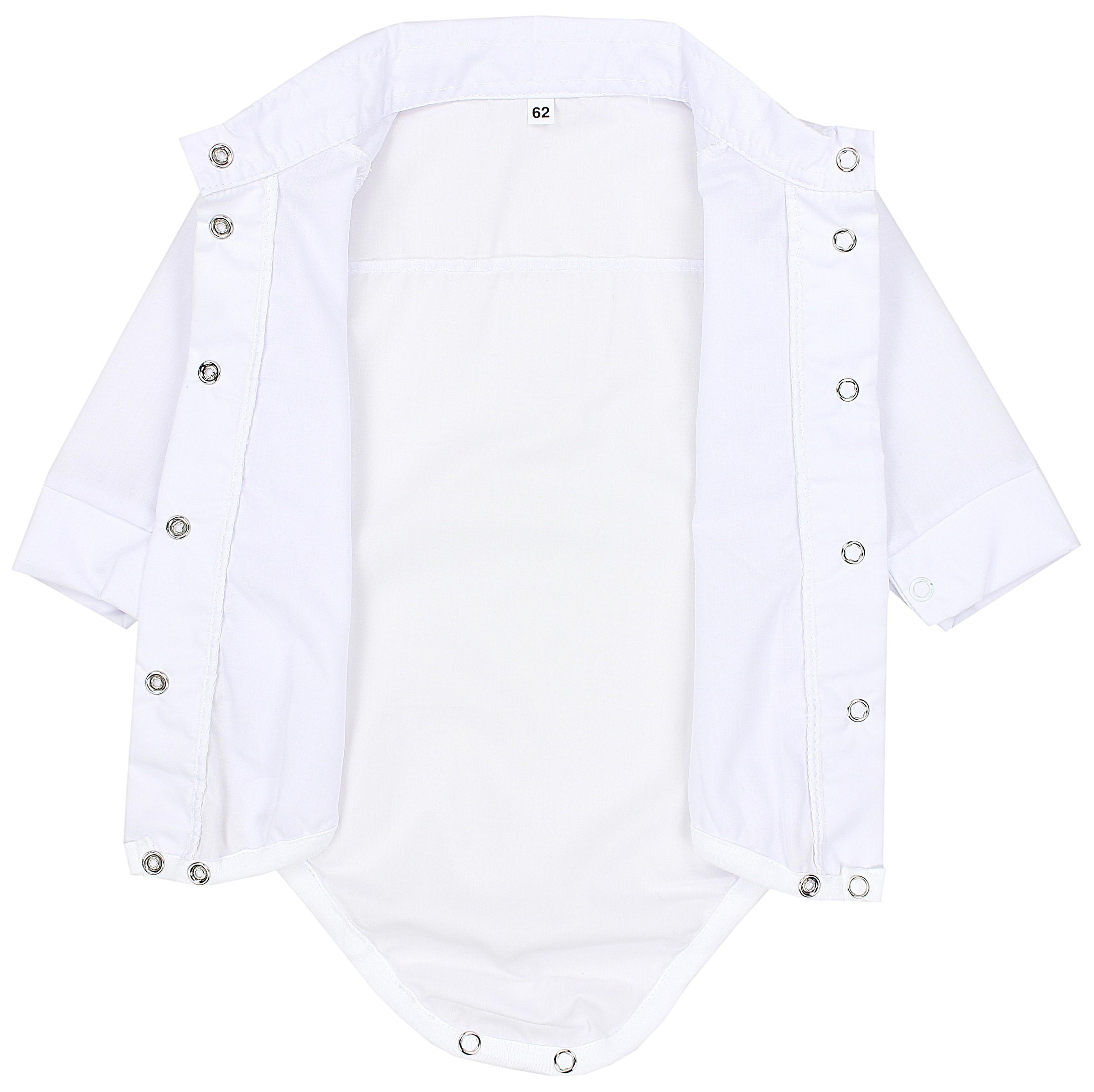 TupTam Langarmbody »Body Jungen Baby Hemd-Body Langarm mit Kragen«