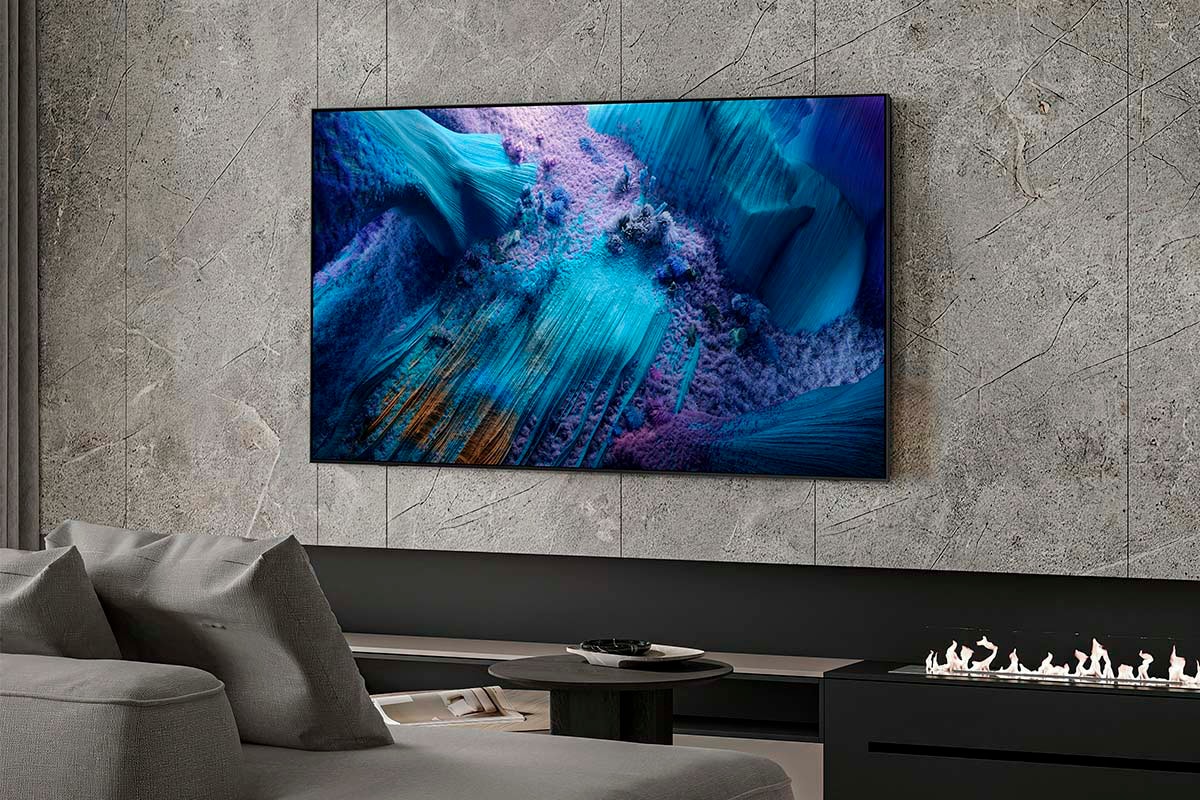 Samsung QLED-Fernseher »GQ65QN990FT«, 8K Ultra HD, Smart-TV, 8K AI Upscaling Pro & Glare Free, Wireless One Connect Box, Art Store