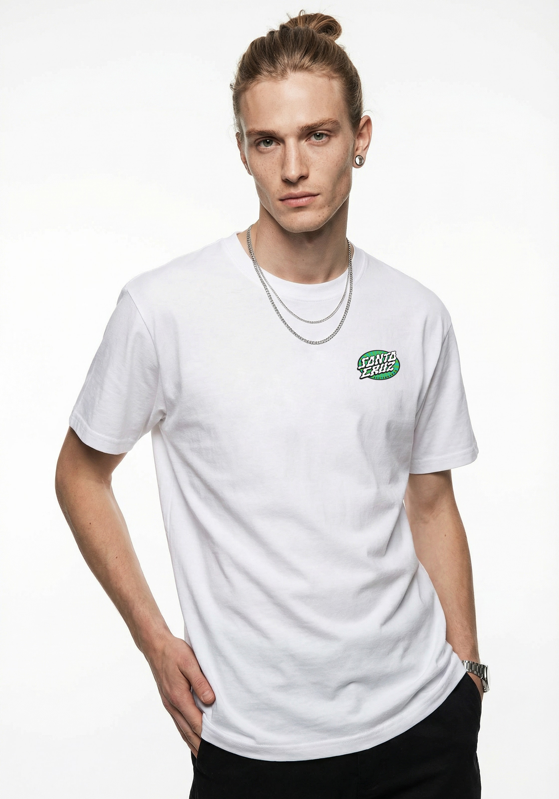 Santa Cruz T-Shirt »VERTIGO DOT T-SHIRT« für Erwachsene, sportlicher Stil, für Sportmode-Anlässe