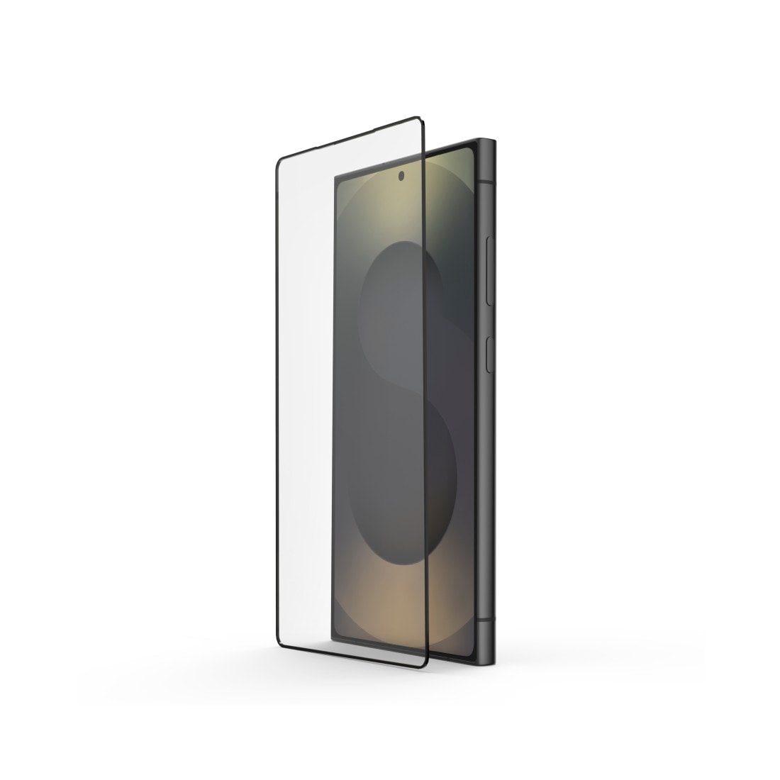 Hama Displayschutzglas »Handy-Schutzglas für Samsung Galaxy S26 Ultra, Montagehilfe« für Samsung Galaxy S26 Ultra D3O Schutzglas, 10H Härte, Fullscreen Vollabdeckung, Ultraclear HD
