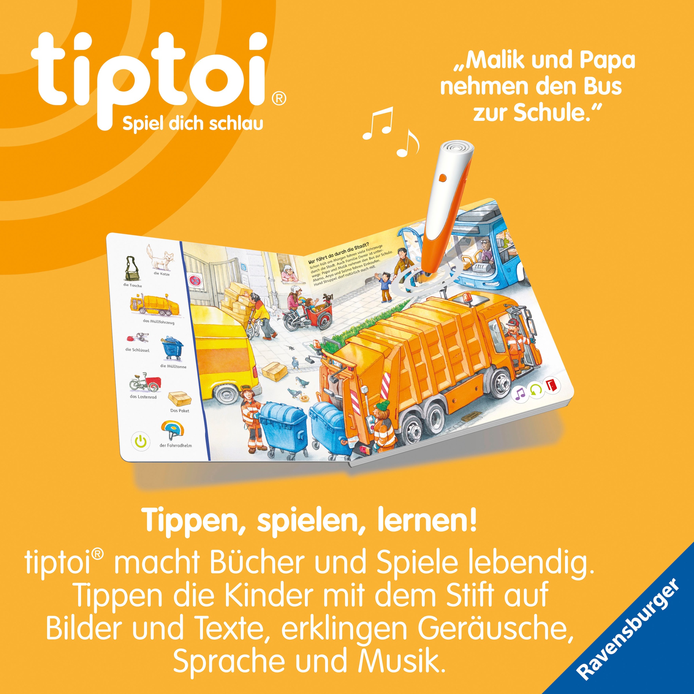 Ravensburger Buch »tiptoi® Fahrzeuge«, FSC® - schützt Wald - weltweit