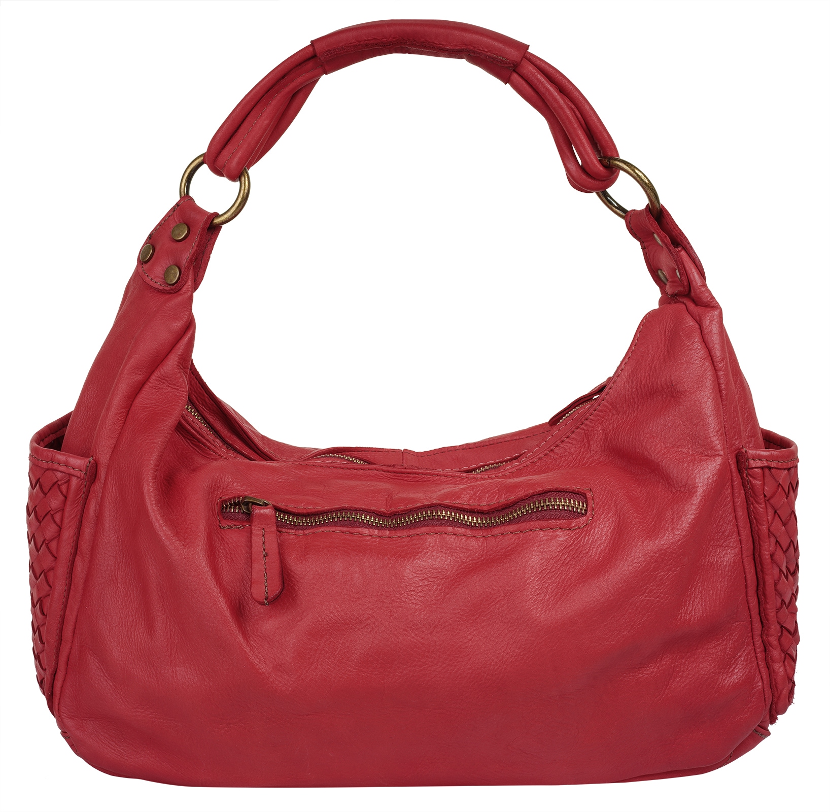 Samantha Look Henkeltasche, echt Leder, Made in Italy