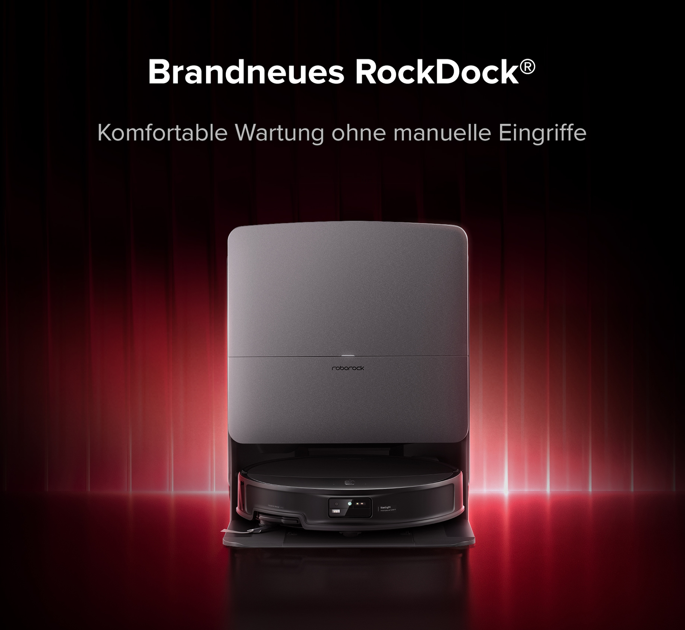 Roborock Saugroboter »mit Wischfunktion Saros 20X mit 36.000 Pa, 7,98cm flach, Mop‑Abnahme« überwindet 8,8 cm hohe Schwellen, StarSight 2.0 Navigationssystem