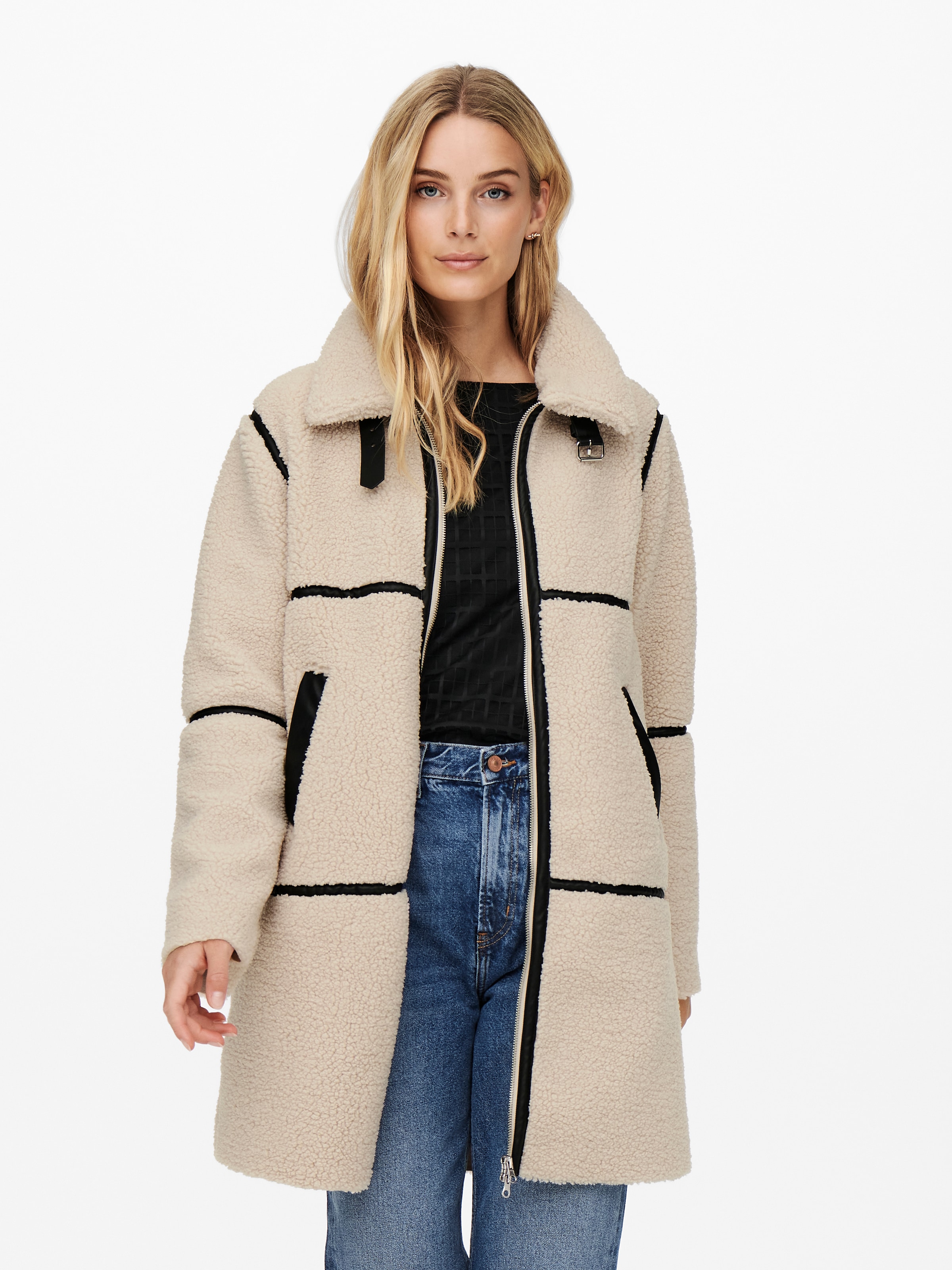 JDY Kurzmantel »JDYFROSTY LIFE TEDDY LONG JKT OTW NOOS«