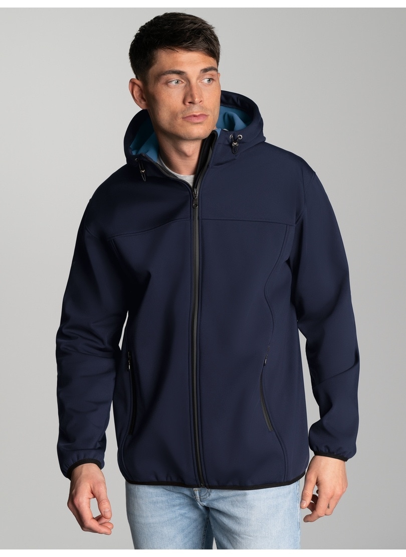 Trigema Softshelljacke »TRIGEMA Klassische Softshell–Kapuzenjacke« 1 Stk. tlg.