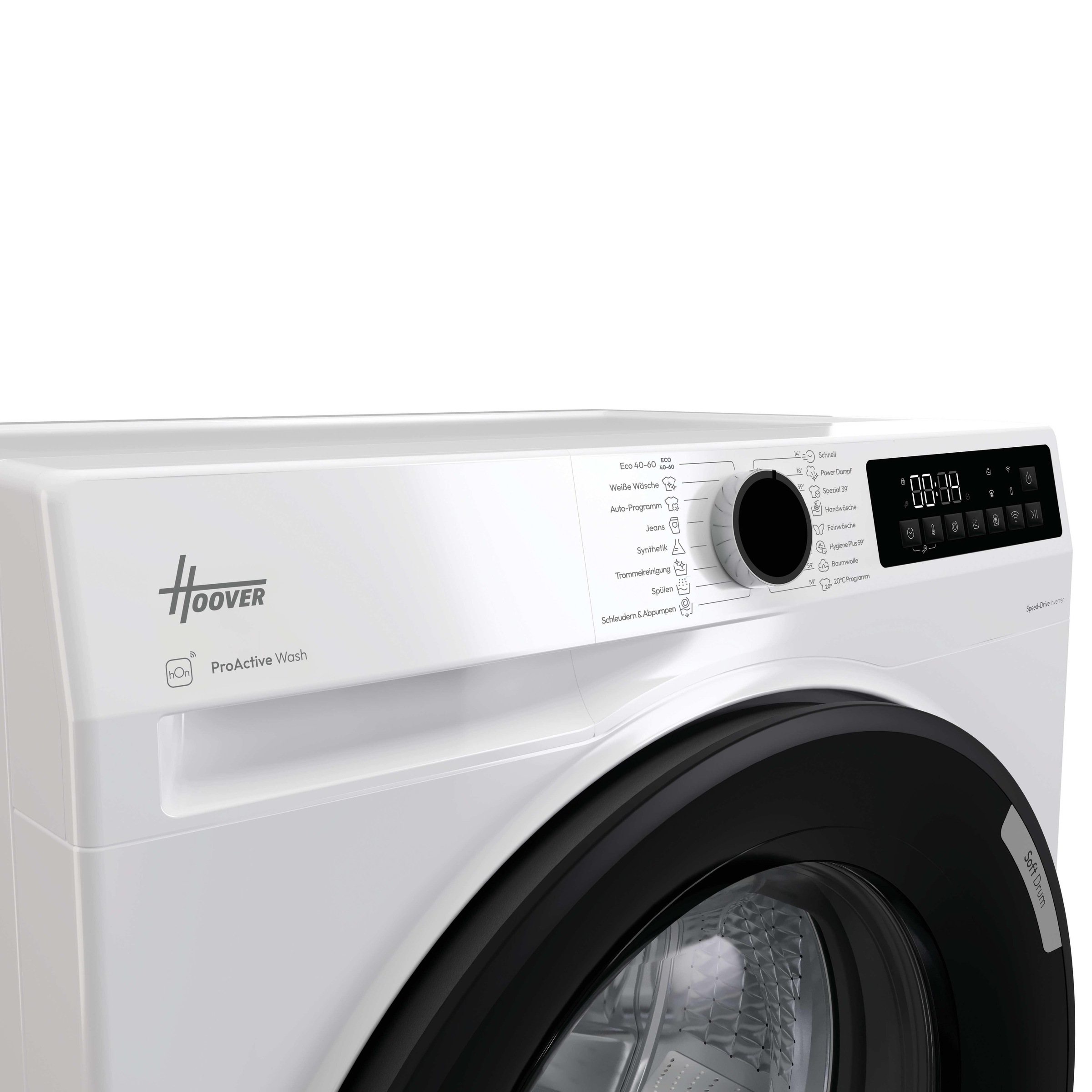 Hoover Waschmaschine »HGDQ49SBL8U-84« 9 kg 1300 U/min Vielseitige Kurzprogramme