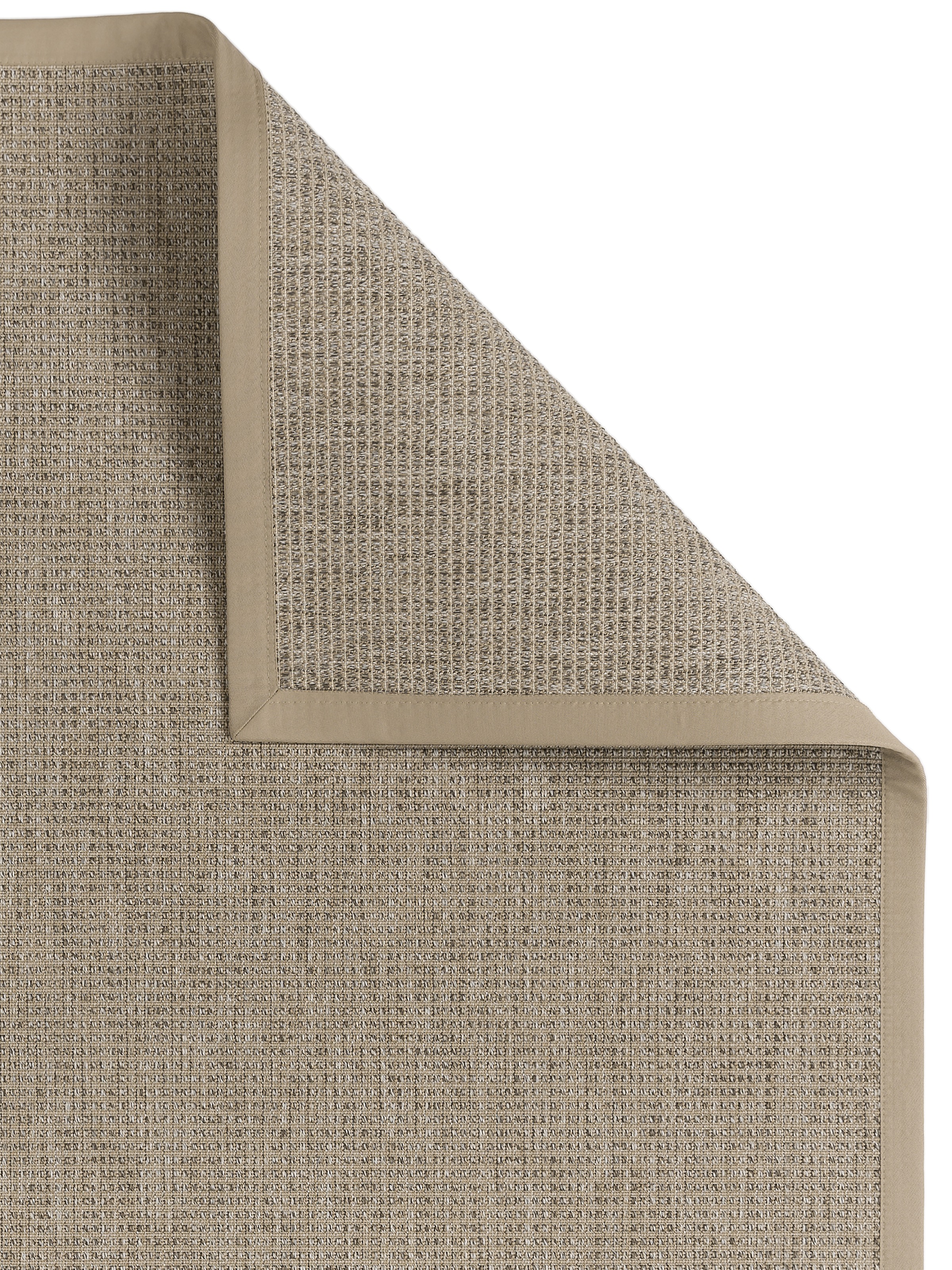 Dekowe Teppich »Basic S2 Rustic« rechteckig 10 mm Höhe meliert, Sisaloptik, mit Bordüre, In- und Outdoor geeignet