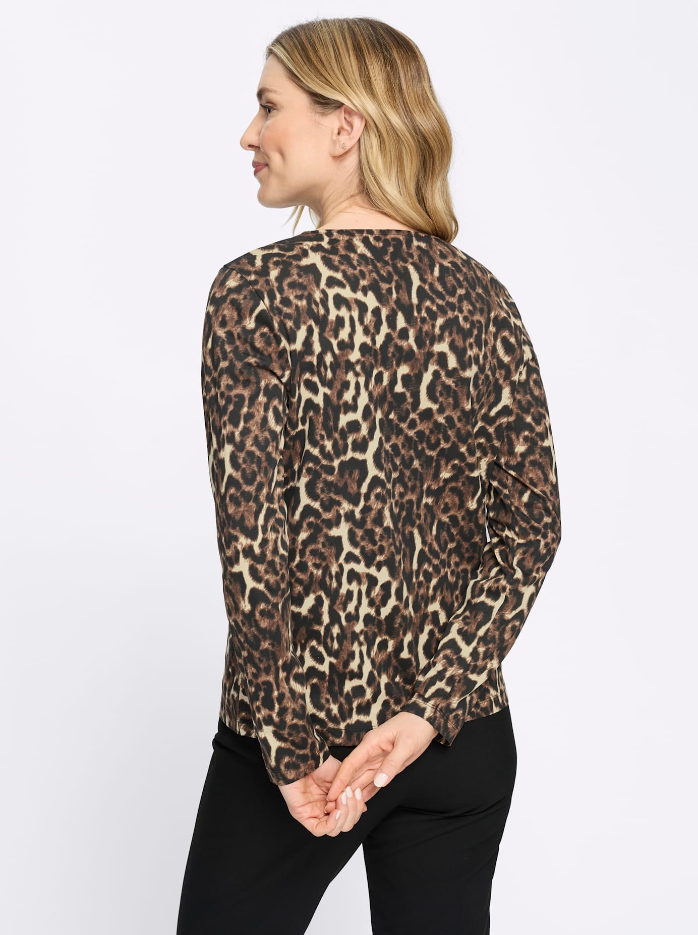 Classic Basics Langarmshirt »Rundhals-Shirt« 1