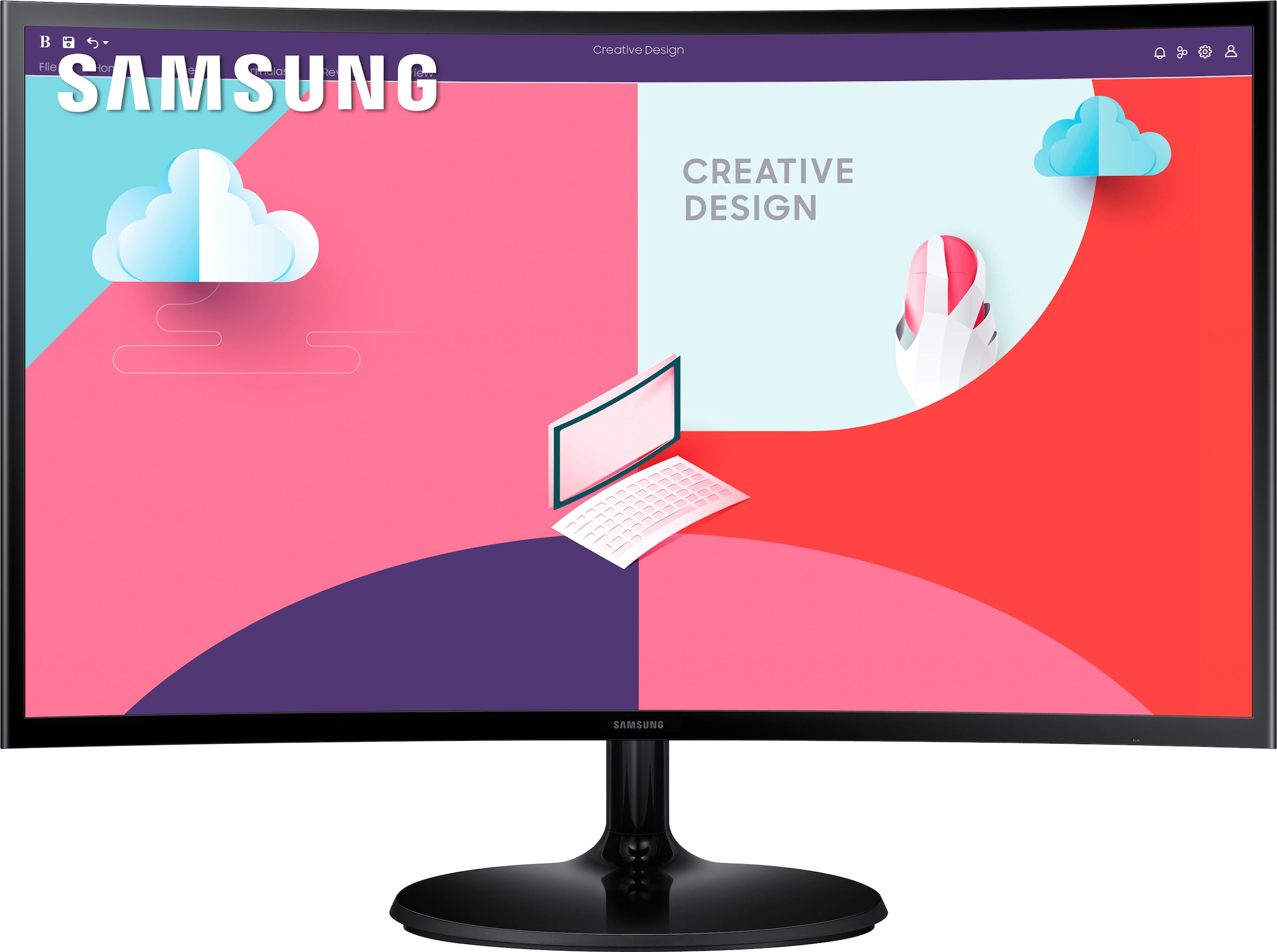 Curved-LED-Monitor »S27C364EAU«, 68,6 cm/27 Zoll, 1920 x 1080 px, Full HD, 4 ms...