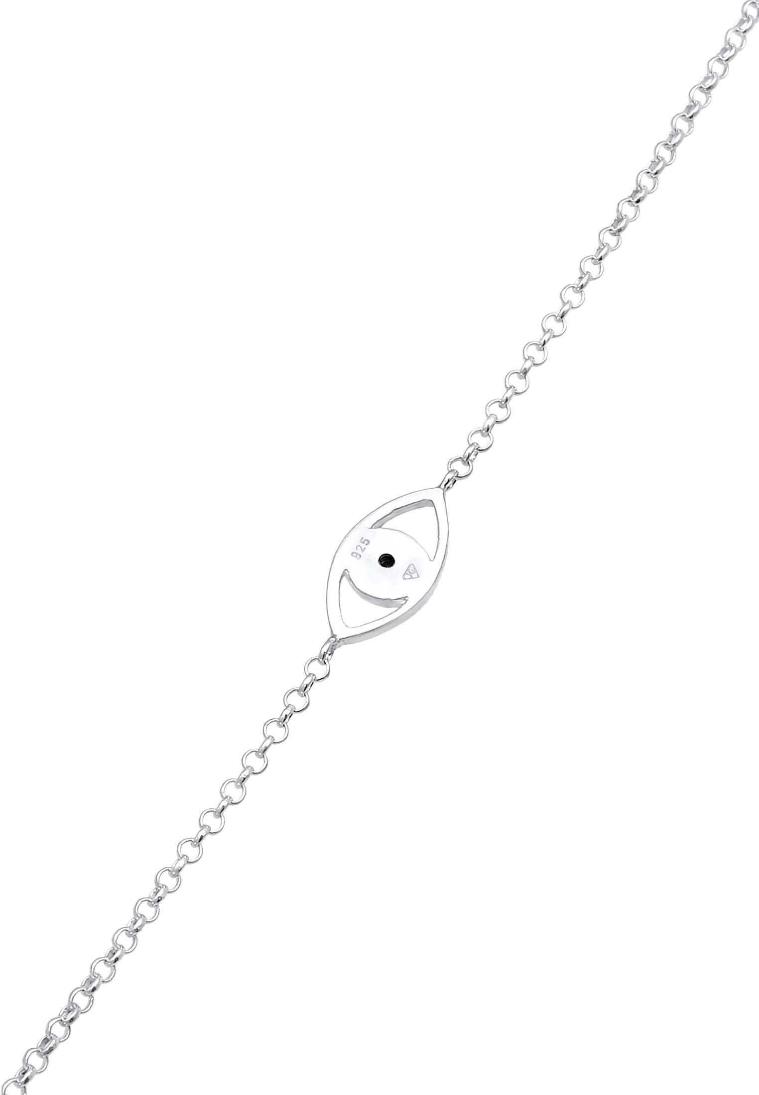 Elli Armkette »Armband Evil Eye Auge Nazar Kristalle 925 Silber«