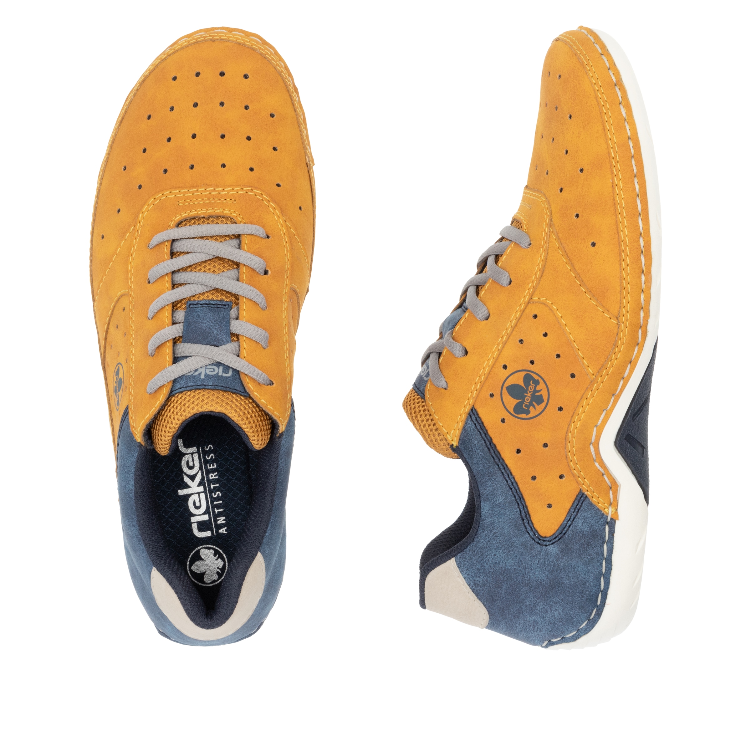 Rieker Sneaker, Schnürschuh, Halbschuh, Freizeitschuh mit MemoSoft-Innensohle