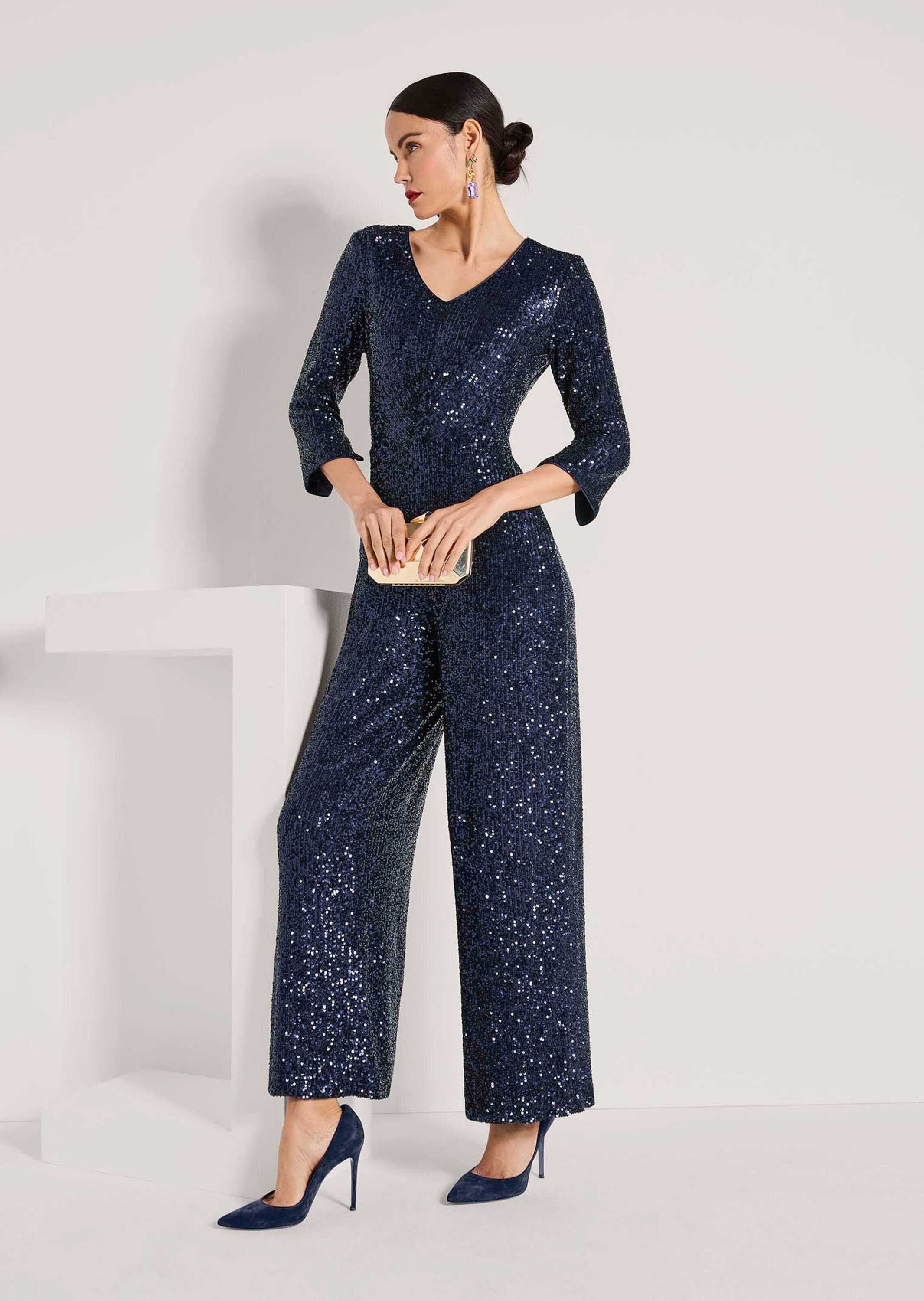 MADELEINE Overall »Jumpsuit Eleganter Pailletten-Einteiler«