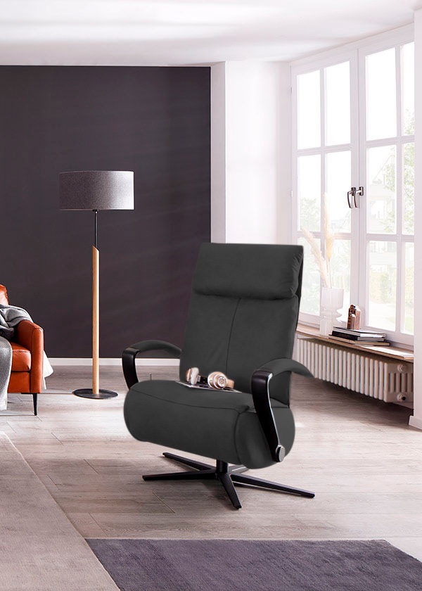 W.SCHILLIG Relaxsessel »rumbaa« wahlweise mit Doppelmotor, in Größen S, M & L, mit 5-Sternfuß