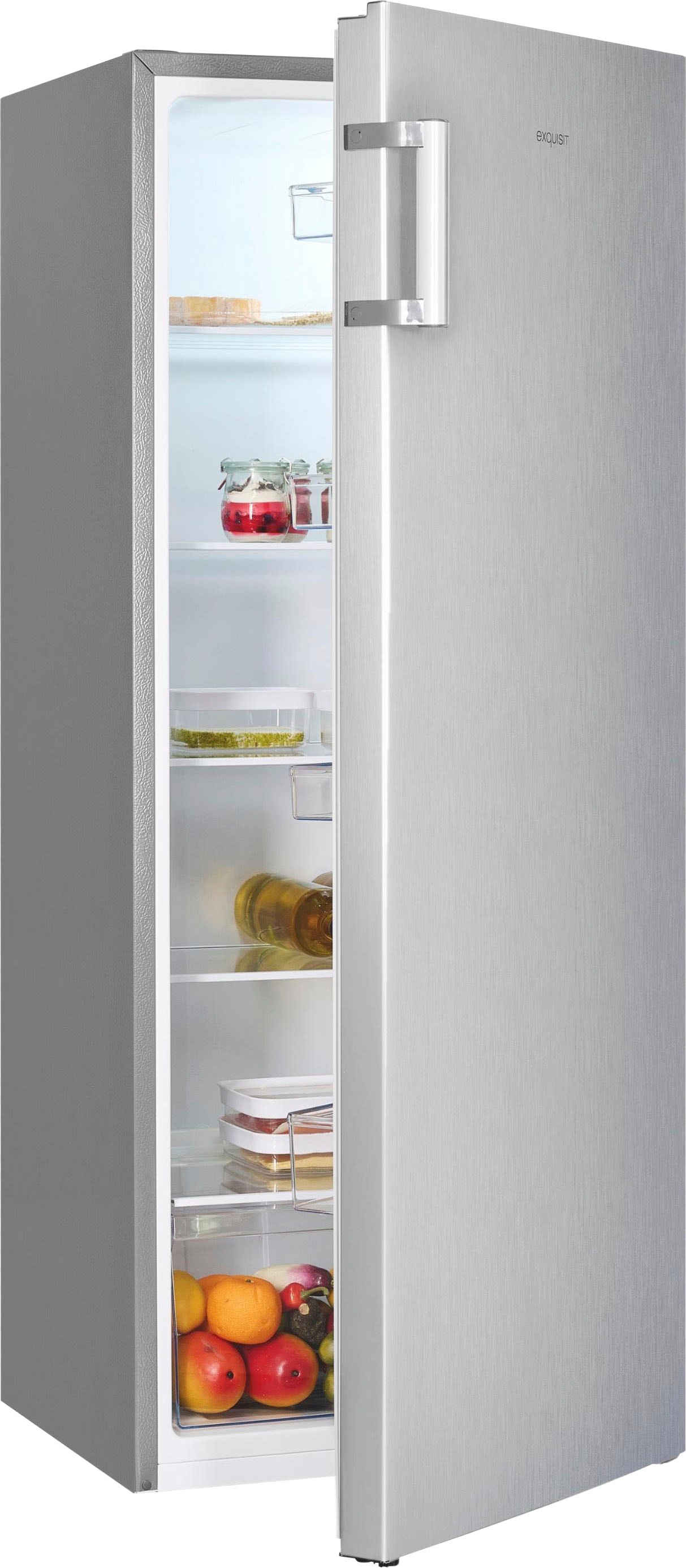 exquisit Vollraumkühlschrank »KS320-V-H-010E«, KS320-V-H-010E, 143,4 cm hoch,  55 cm breit, 242 L Volumen jetzt online bei OTTO | Kühlschränke
