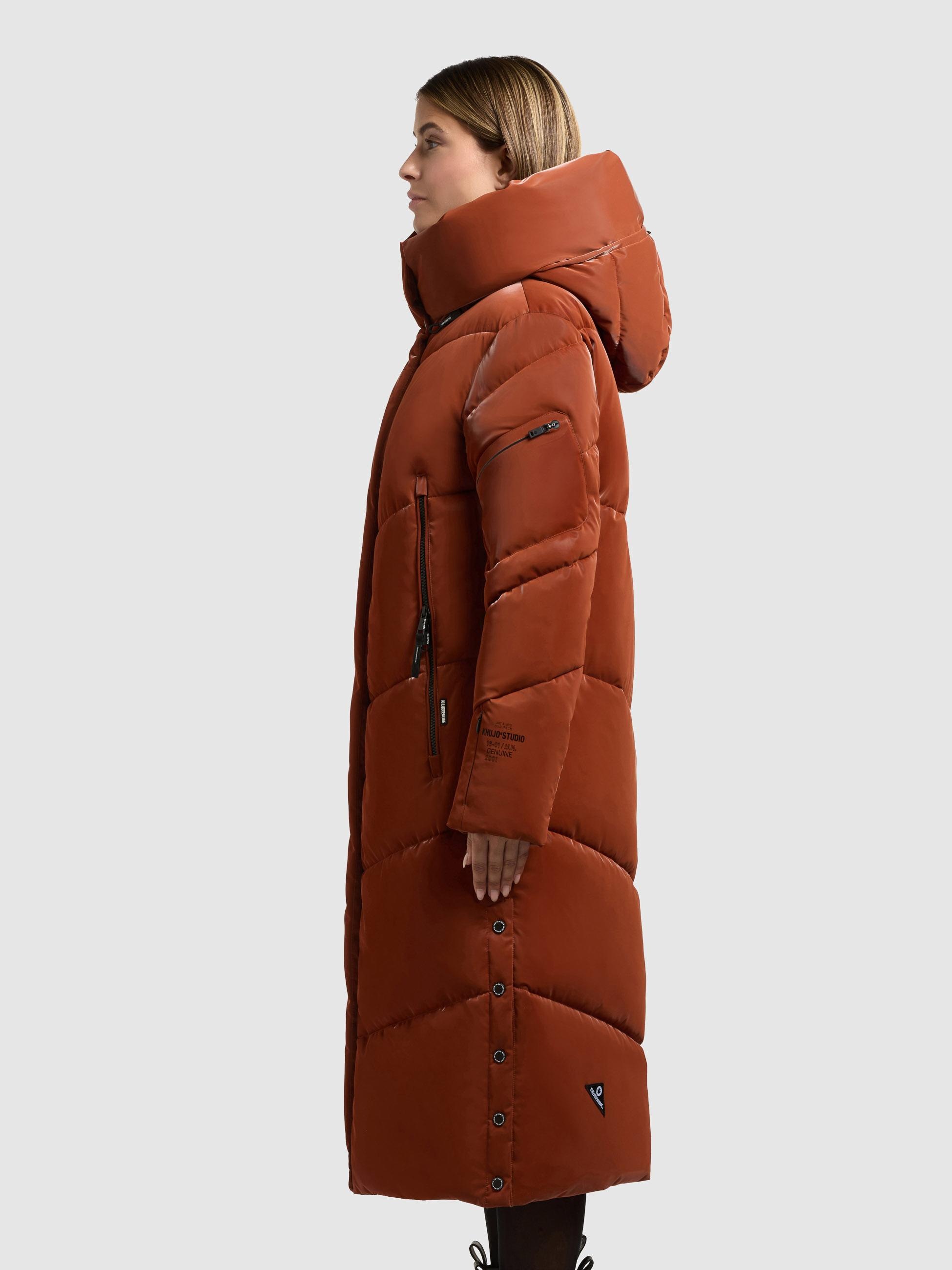 khujo Wintermantel »Wintermantel Pulset Shiny«