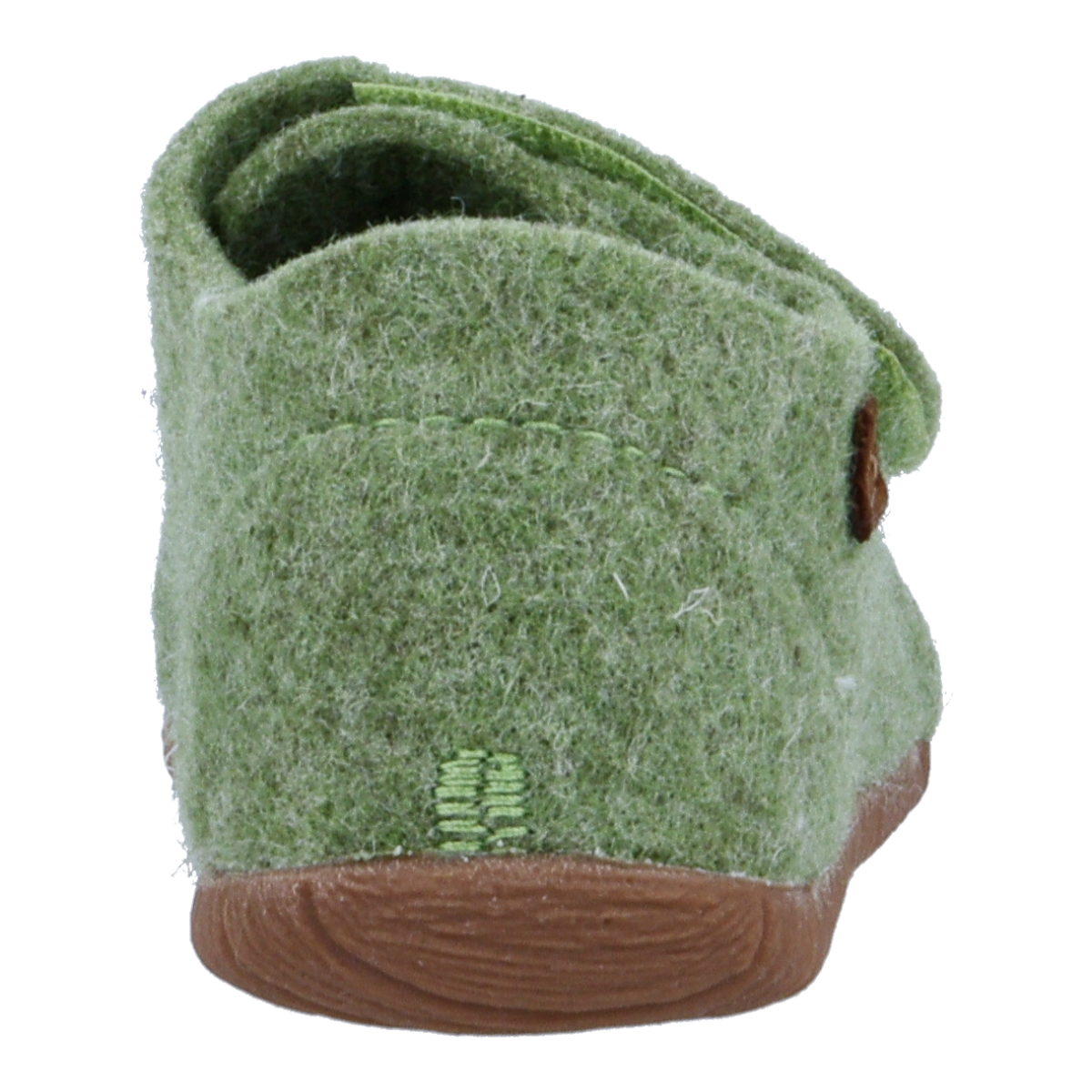 Richter Hausschuh »Filzi (Felt)«  Klettschuh mit Logo-Aufnäher, Größenschablone zum Download