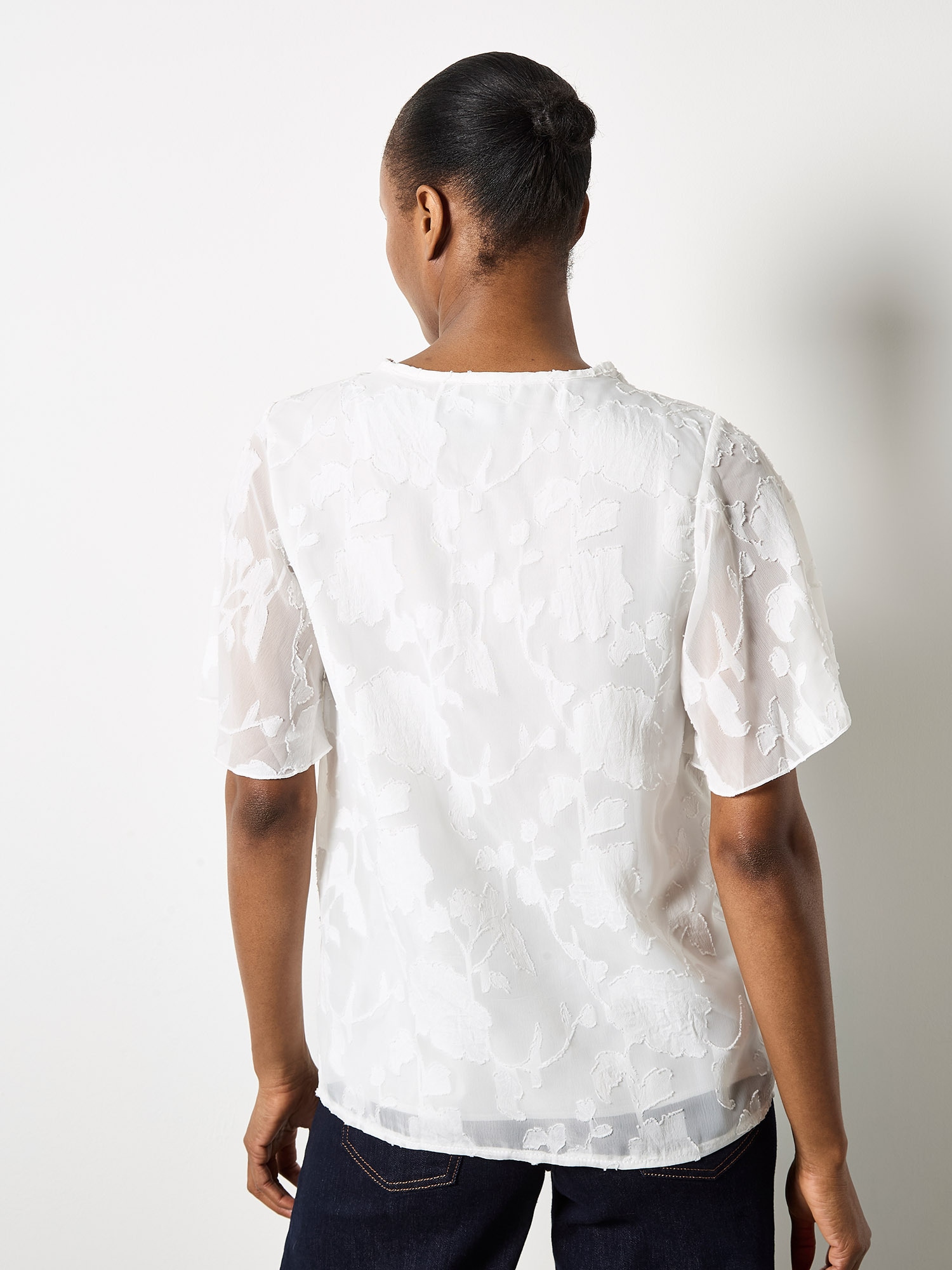 Apricot Klassische Bluse »Bluse« mit Häkelbordüre