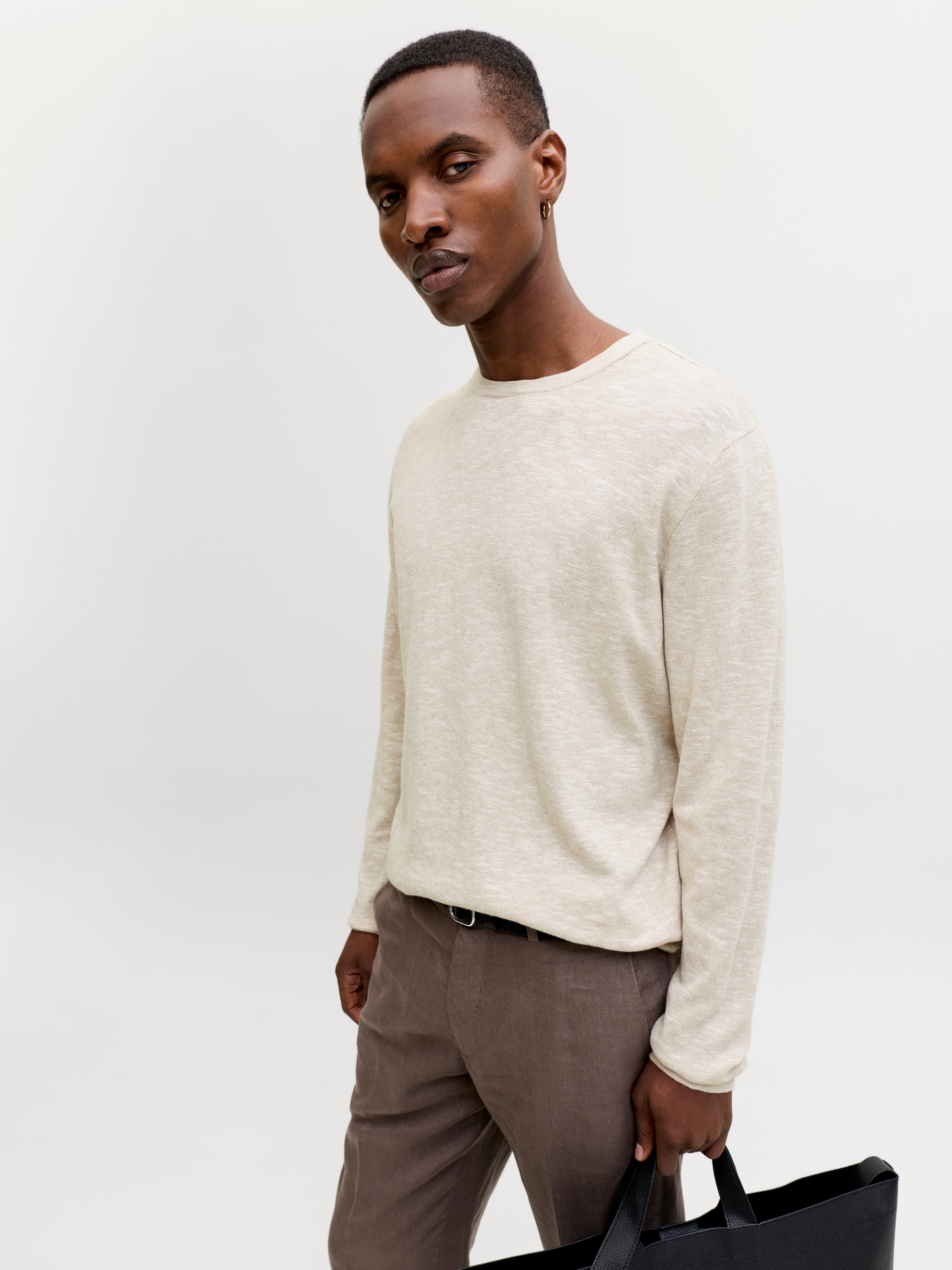 Jack & Jones Rundhalspullover »JJESUMMER KNIT CREW NECK SN« mit Rundhalsausschnitt