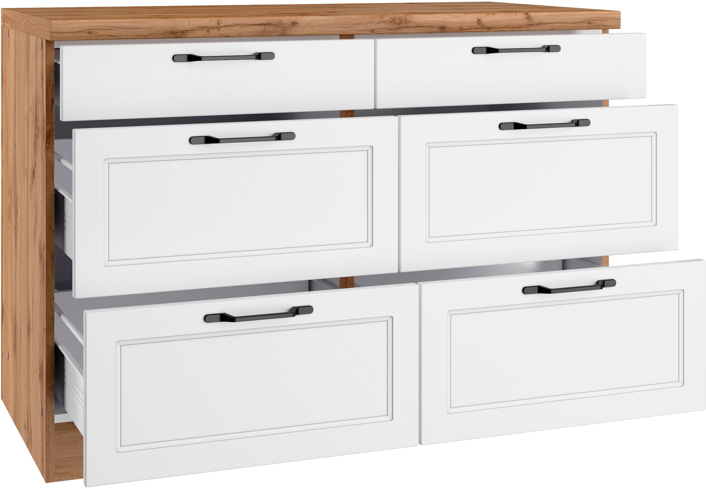KOCHSTATION Unterschrank »KS-Lana«, Breite 120 cm