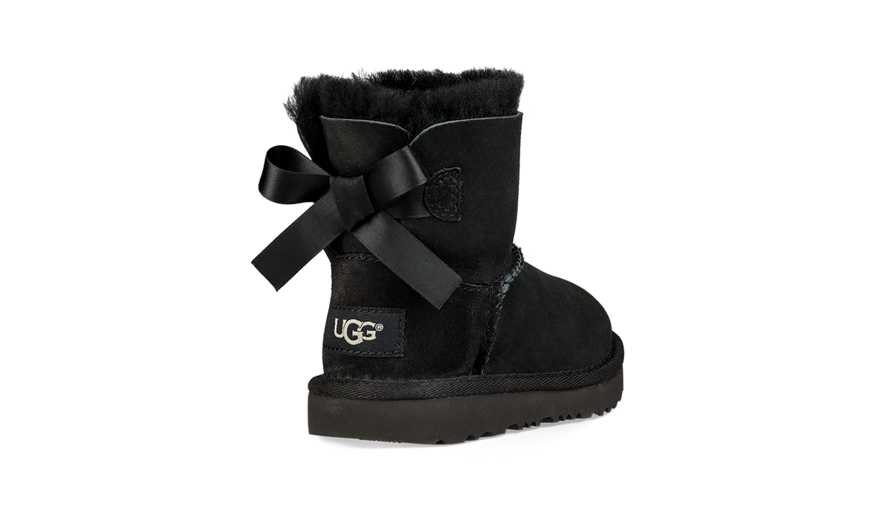 UGG Winterboots  Kurzstiefel, Schlupfboots mit Schleife an der Rückseite