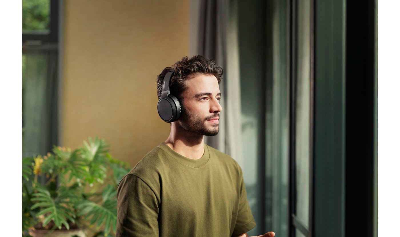 Philips wireless Kopfhörer »TAH5205«, A2DP Bluetooth-AVRCP Bluetooth-HFP-HSP, Active Noise Cancelling (ANC)