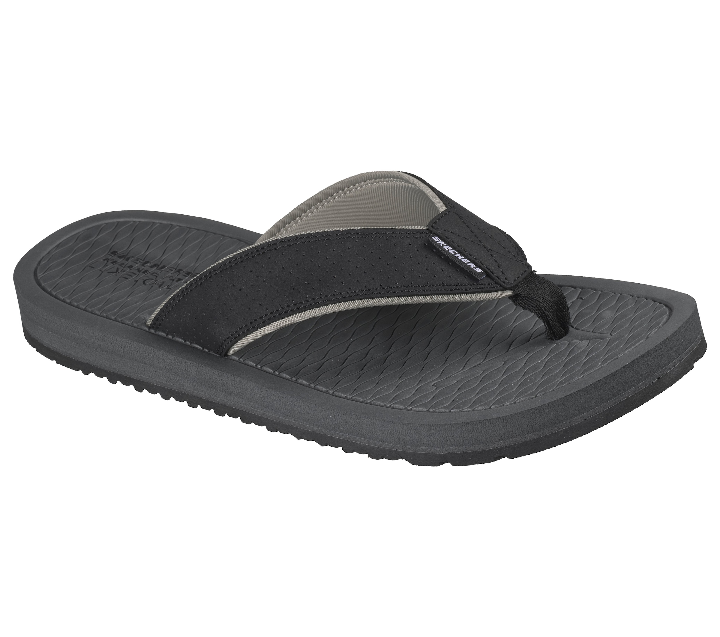 Skechers Zehentrenner »QUILL - BOARD VIEW«  Sommerschuh, Strandschuh, Badeschuh mit Memory Foam