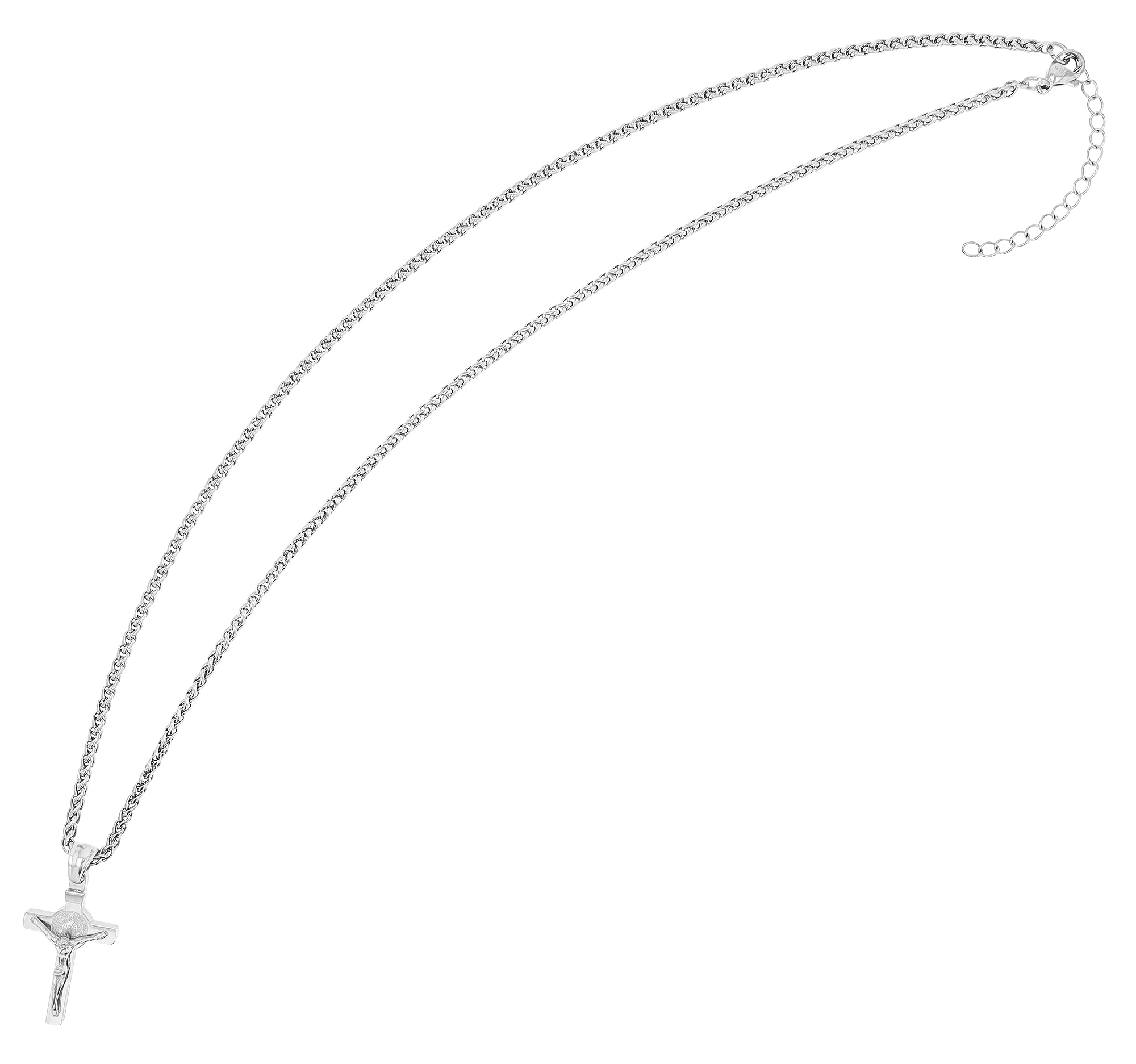 Adelia´s Kette ohne Anhänger »Edelstahl Halskette mit Anhänger Kreuz«